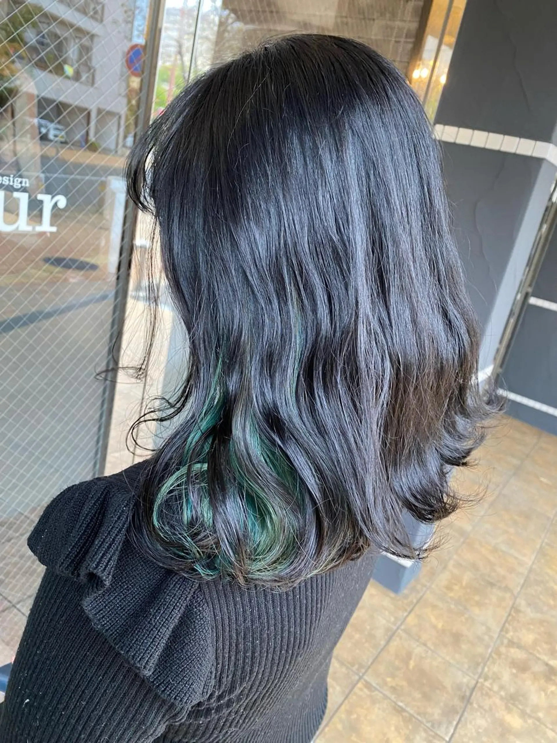 ミディアム カラー ヘアカラー トリートメント 美髪 カラーリストのヘアスタイル