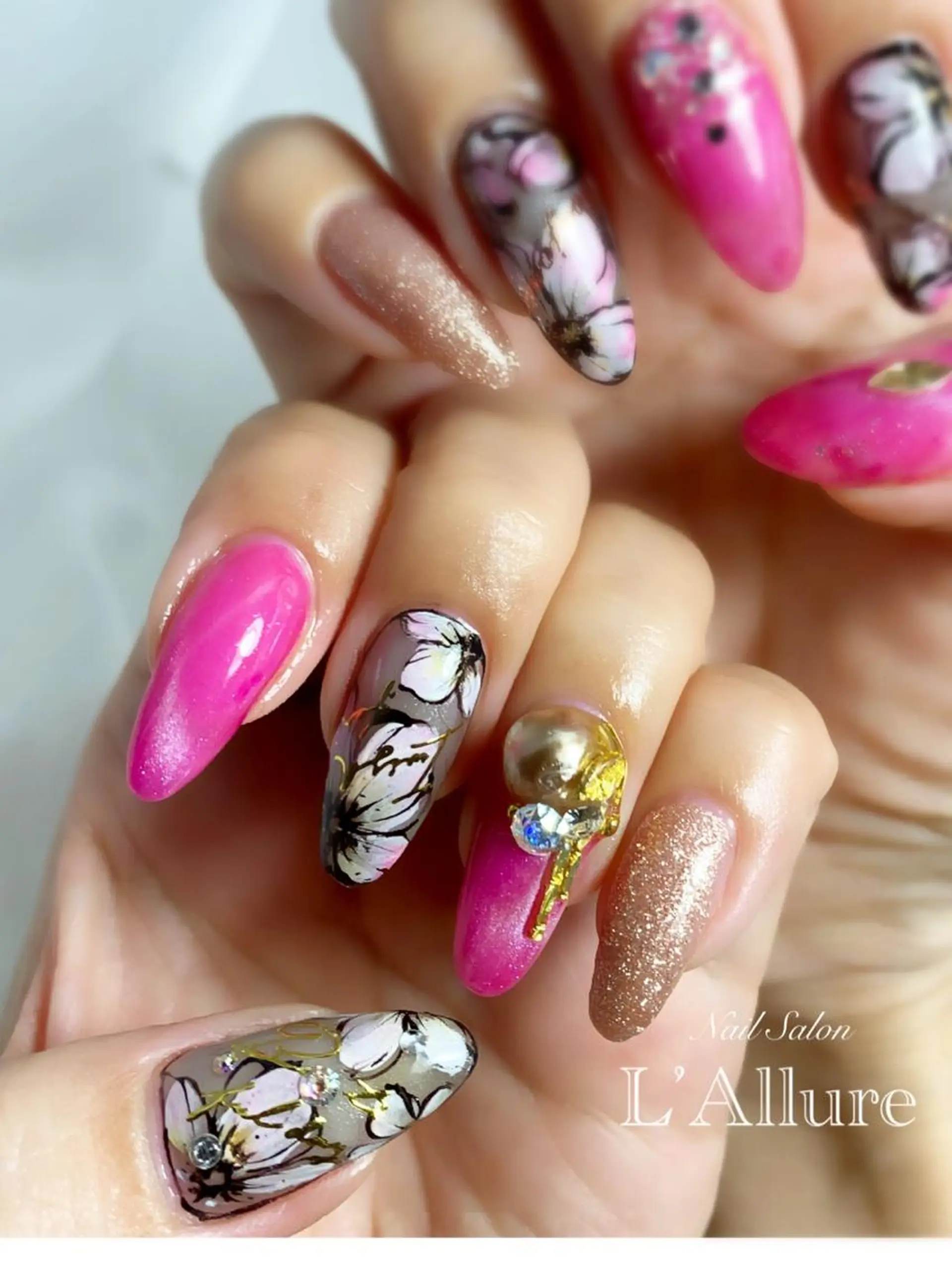 ネイル ハンドネイル Nail Salon L’Allureのネイルデザイン