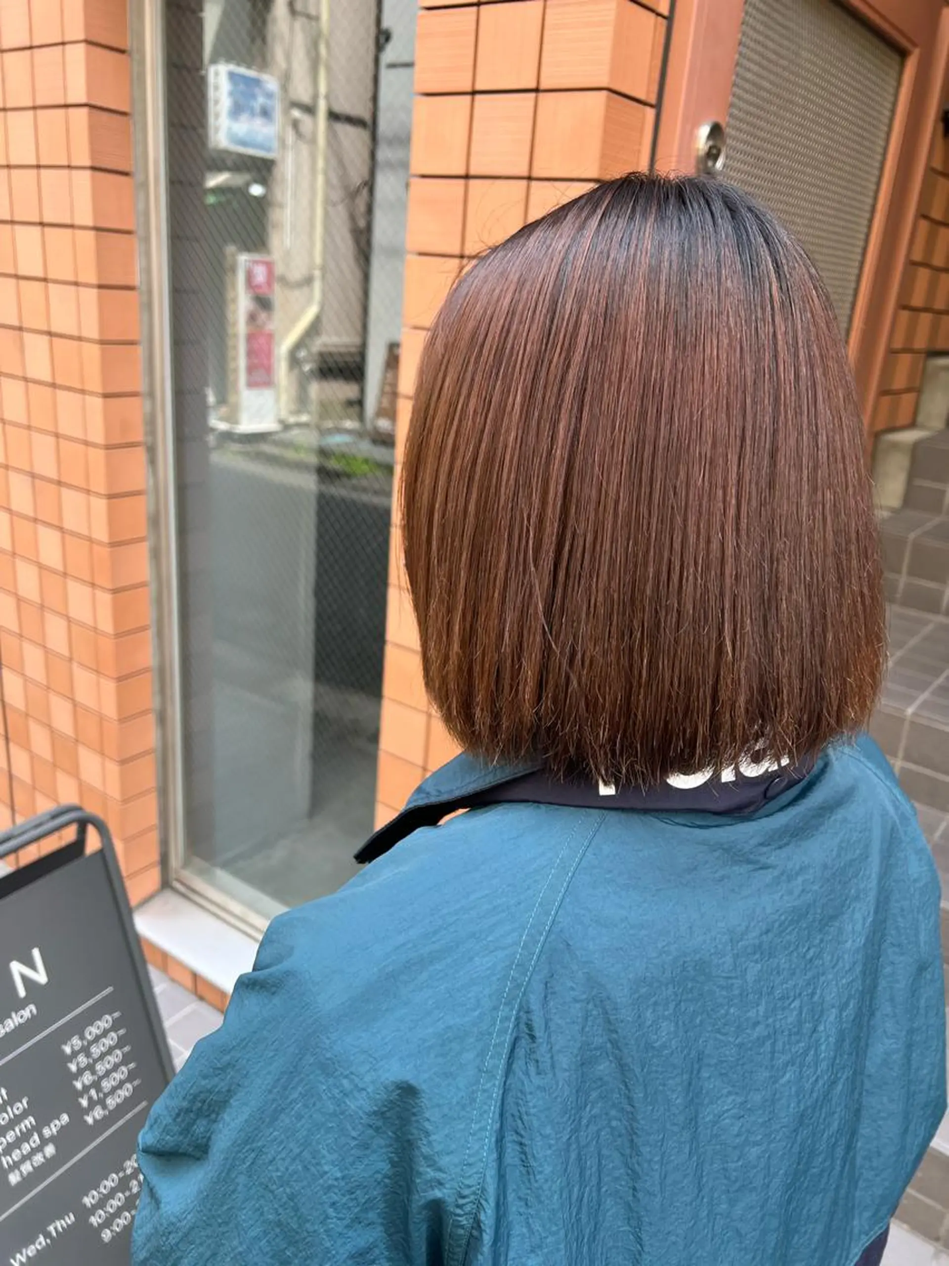 ミディアム パーマ ストレートパーマ blau hair and care所属・blau✨ misatoのヘアスタイル