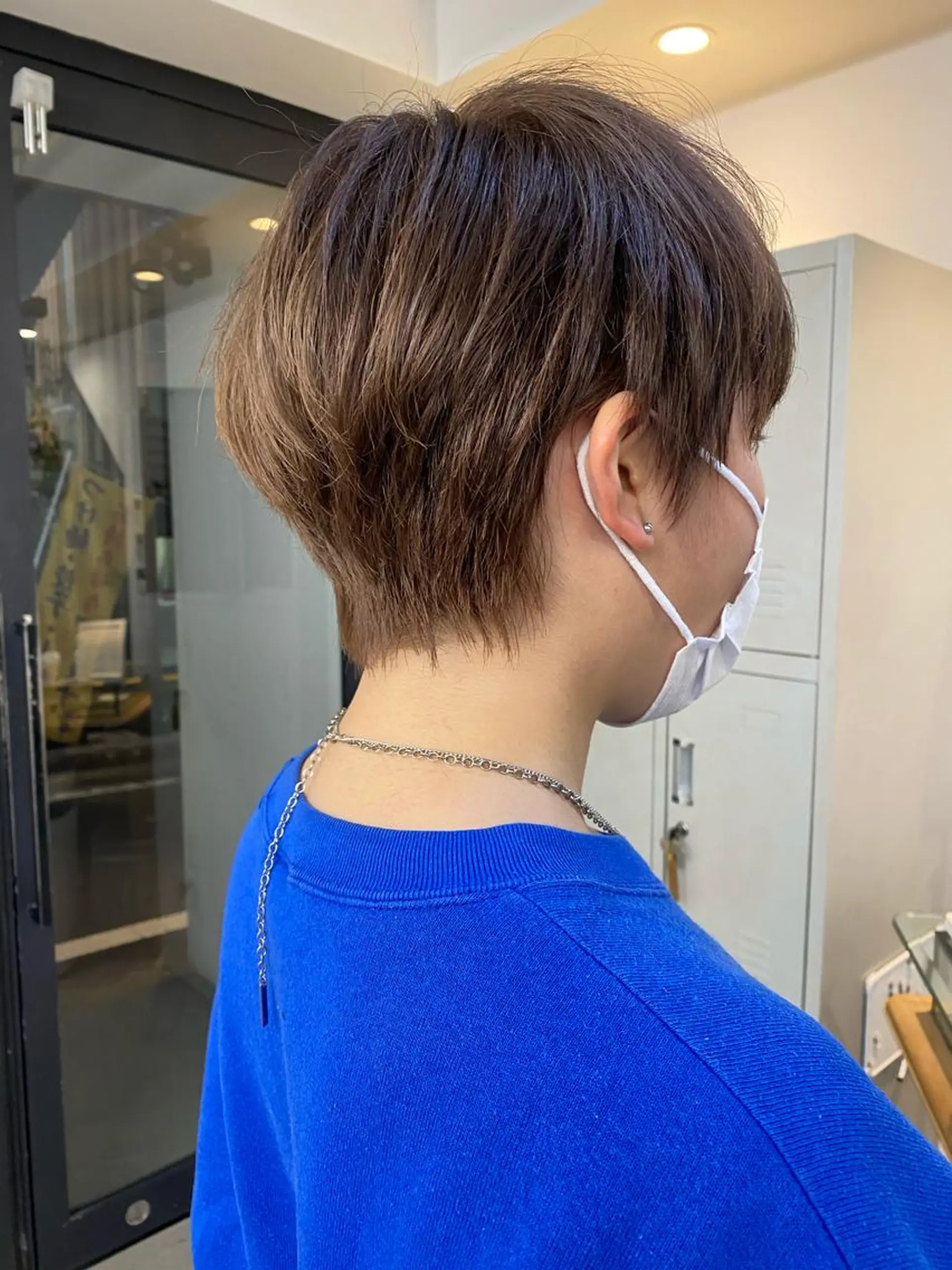 ショート カラー flamme Annaのヘアスタイル