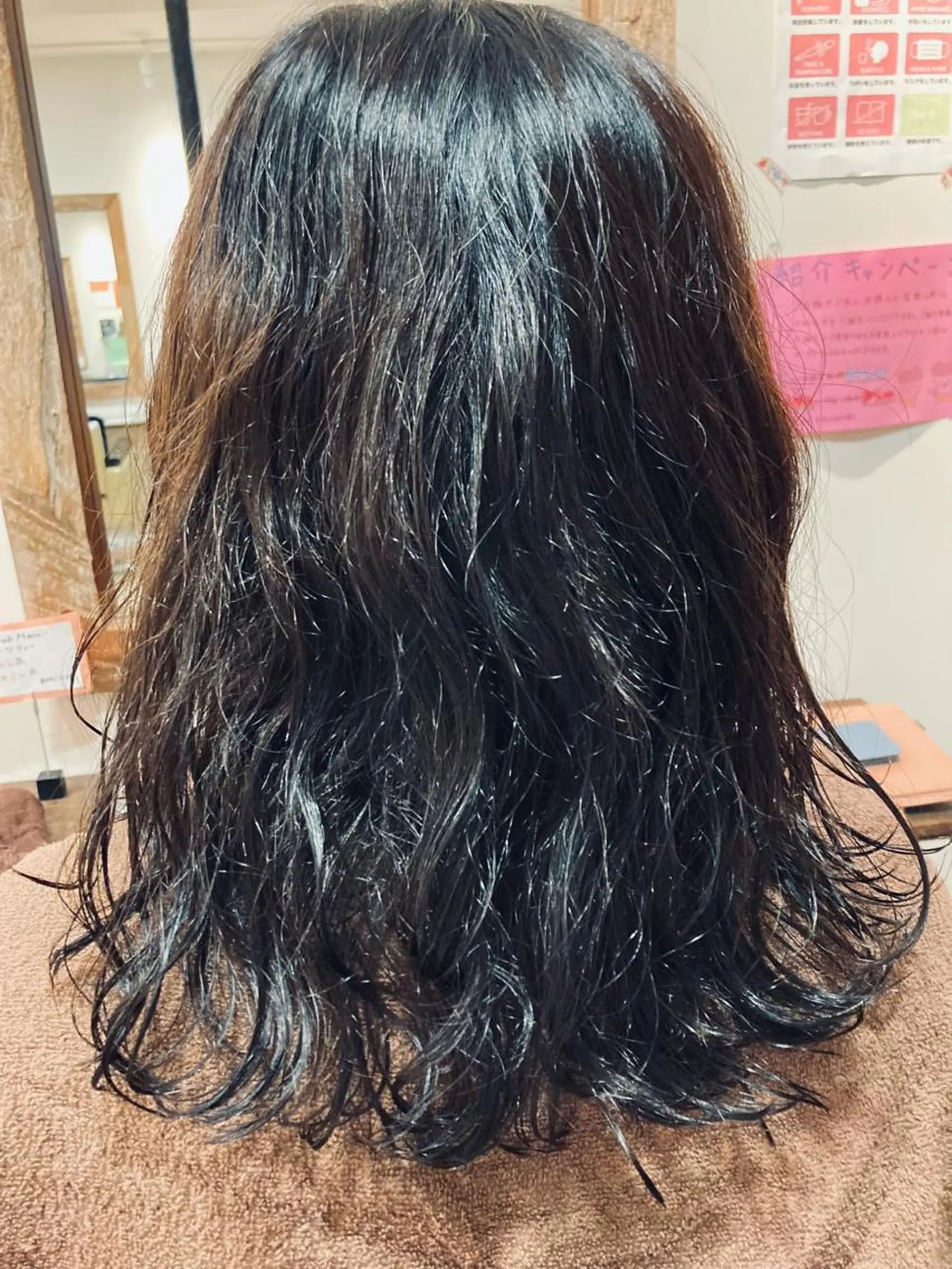 セミロング Porte所属・疋田(ひきた)真由 🐶東京/都立大学のヘアスタイル