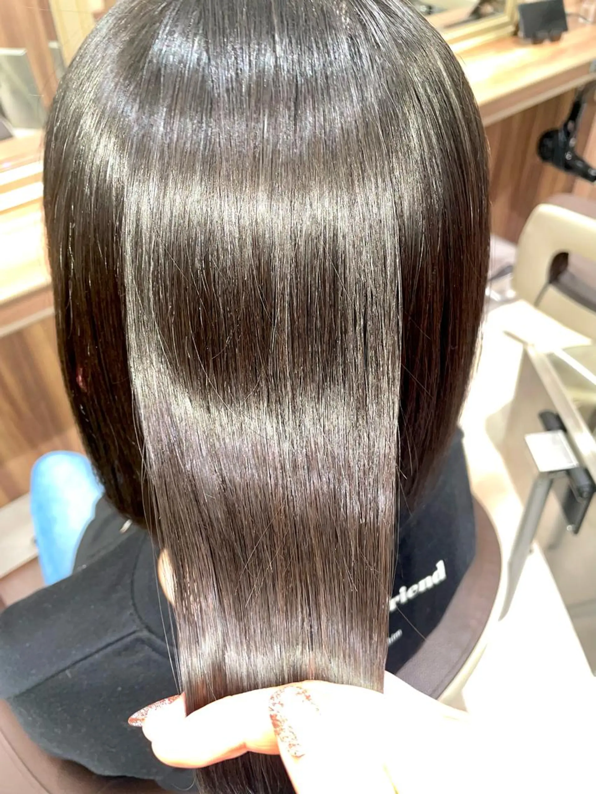 セミロング 縮毛矯正 縮毛矯正 清瀬駅/痛ませない 縮毛矯正/山崎のヘアスタイル