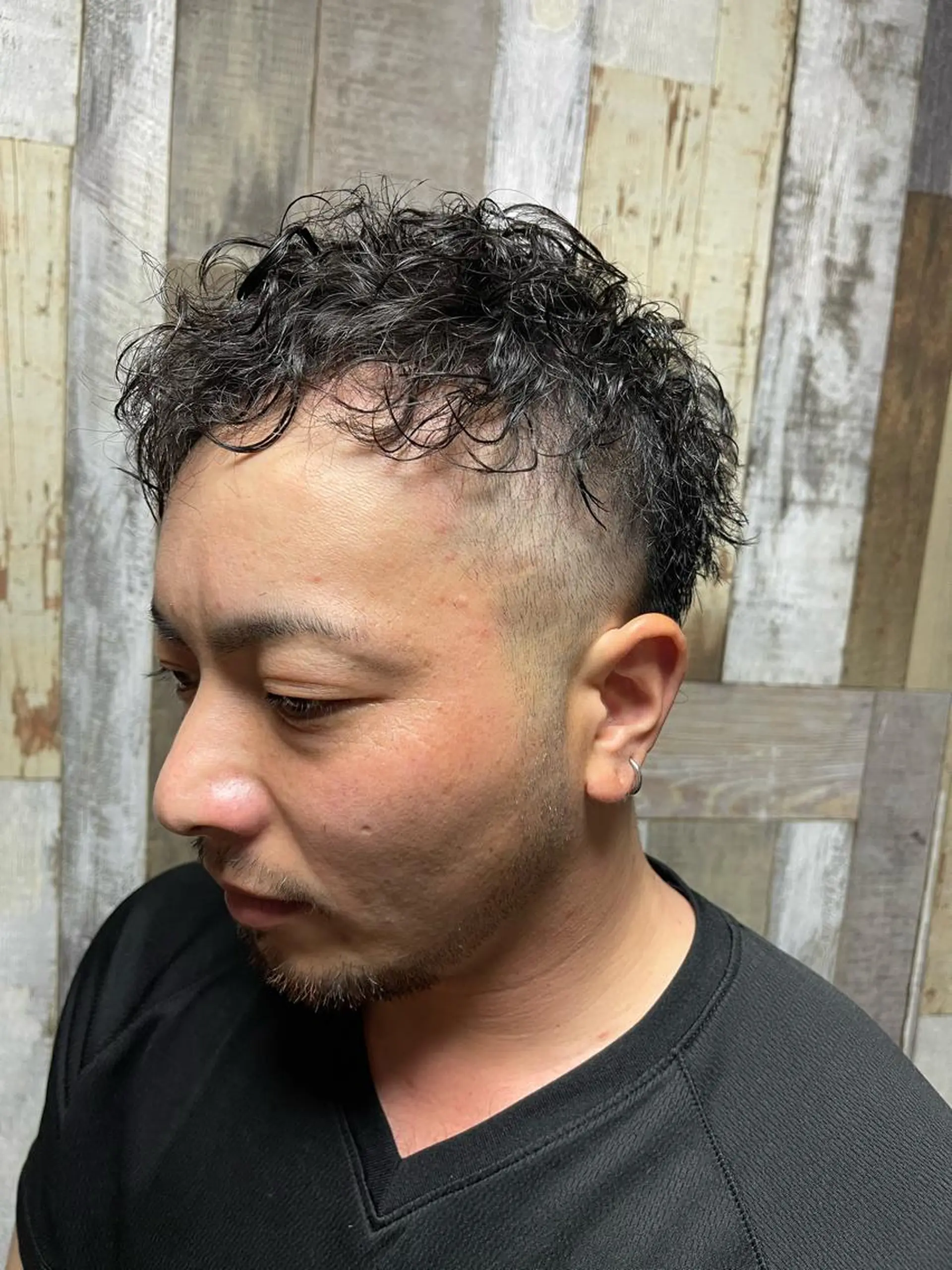 メンズ カット パーマ spaski所属・メンズ特化型/永井 友貴のヘアスタイル