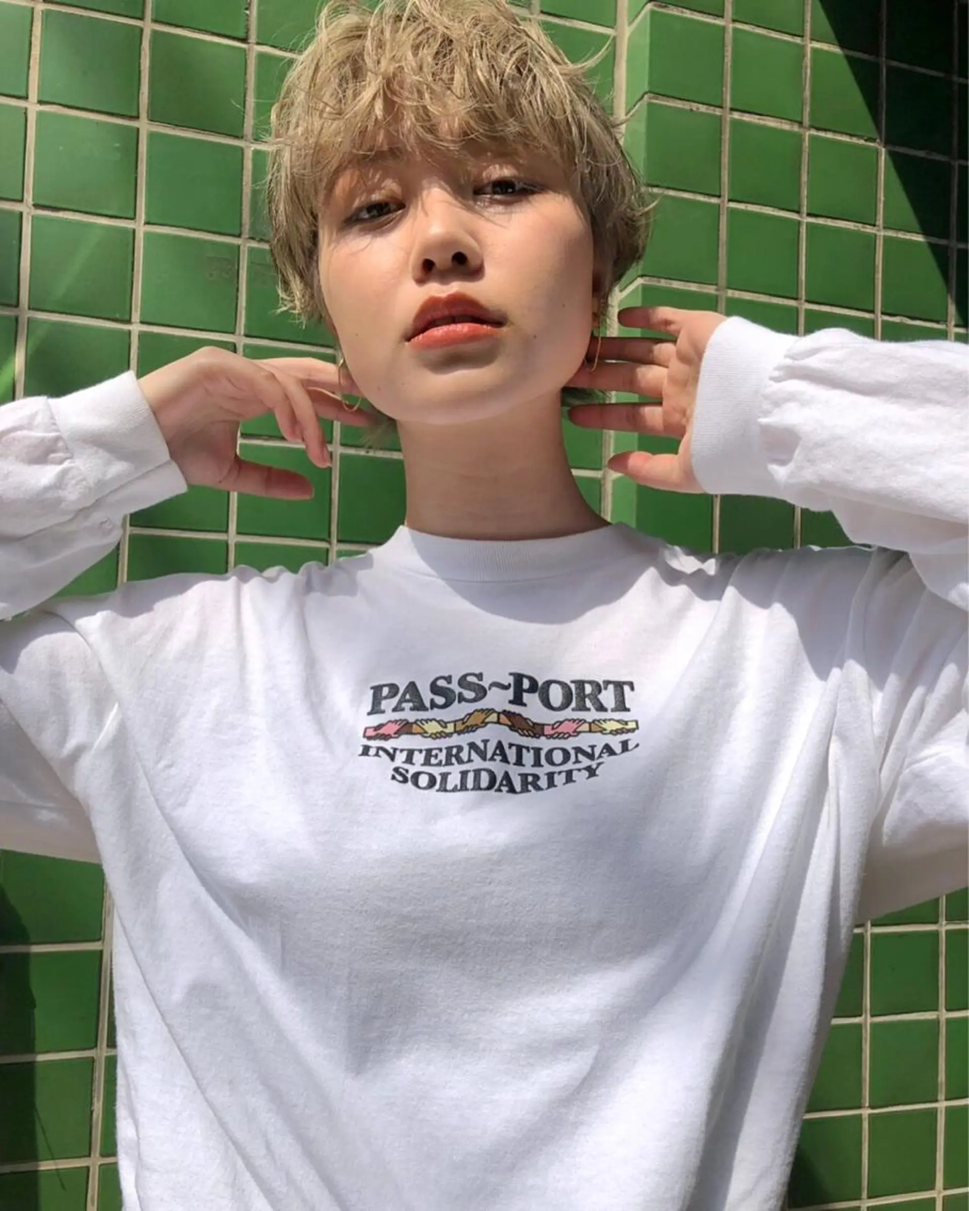 ショート イラブ ちかのヘアスタイル