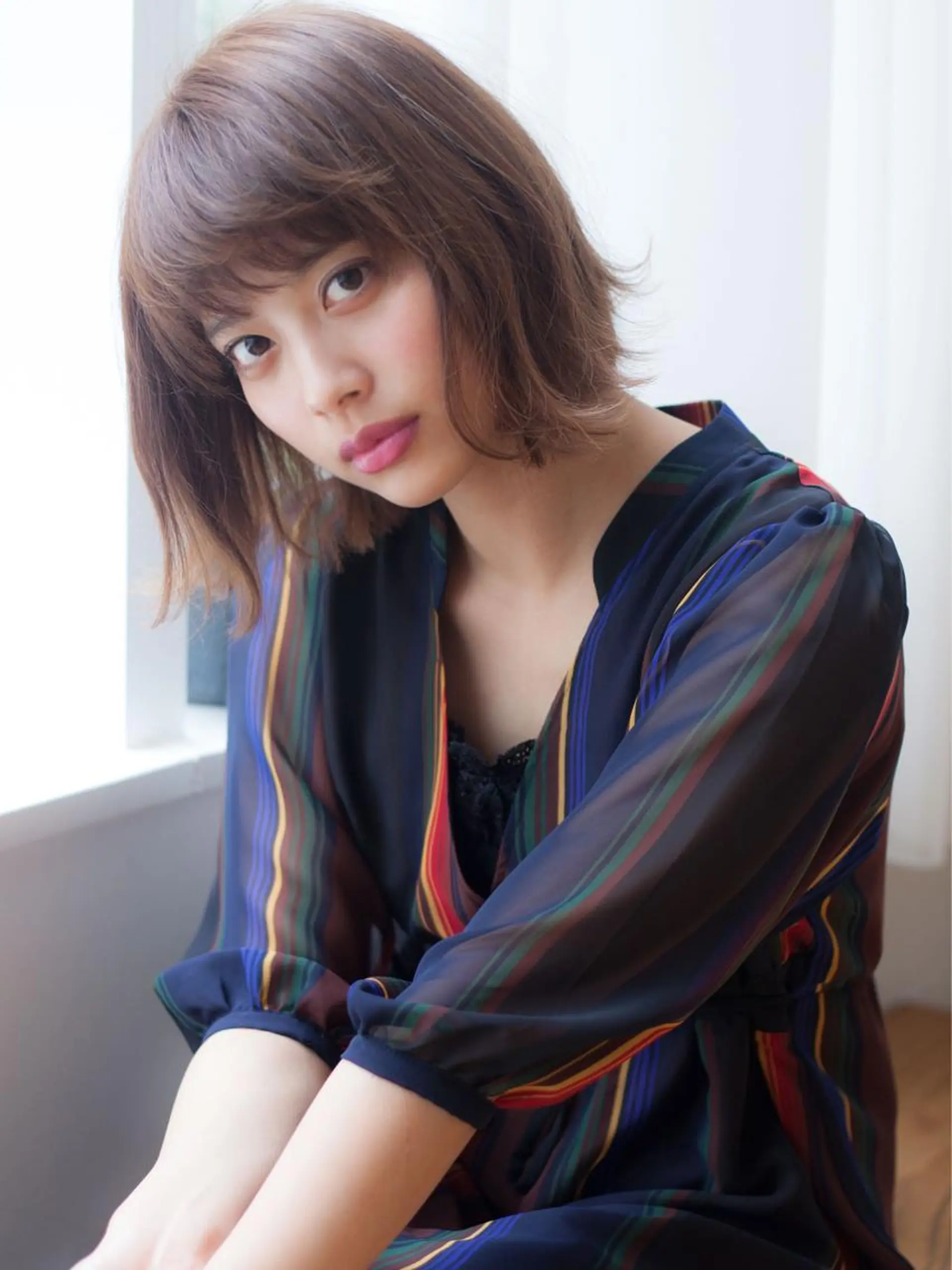 ショート ボブ VIVIE【ヴィヴィ】所属・髪質改善/韓国風 レイヤー/田村祐樹のヘアスタイル