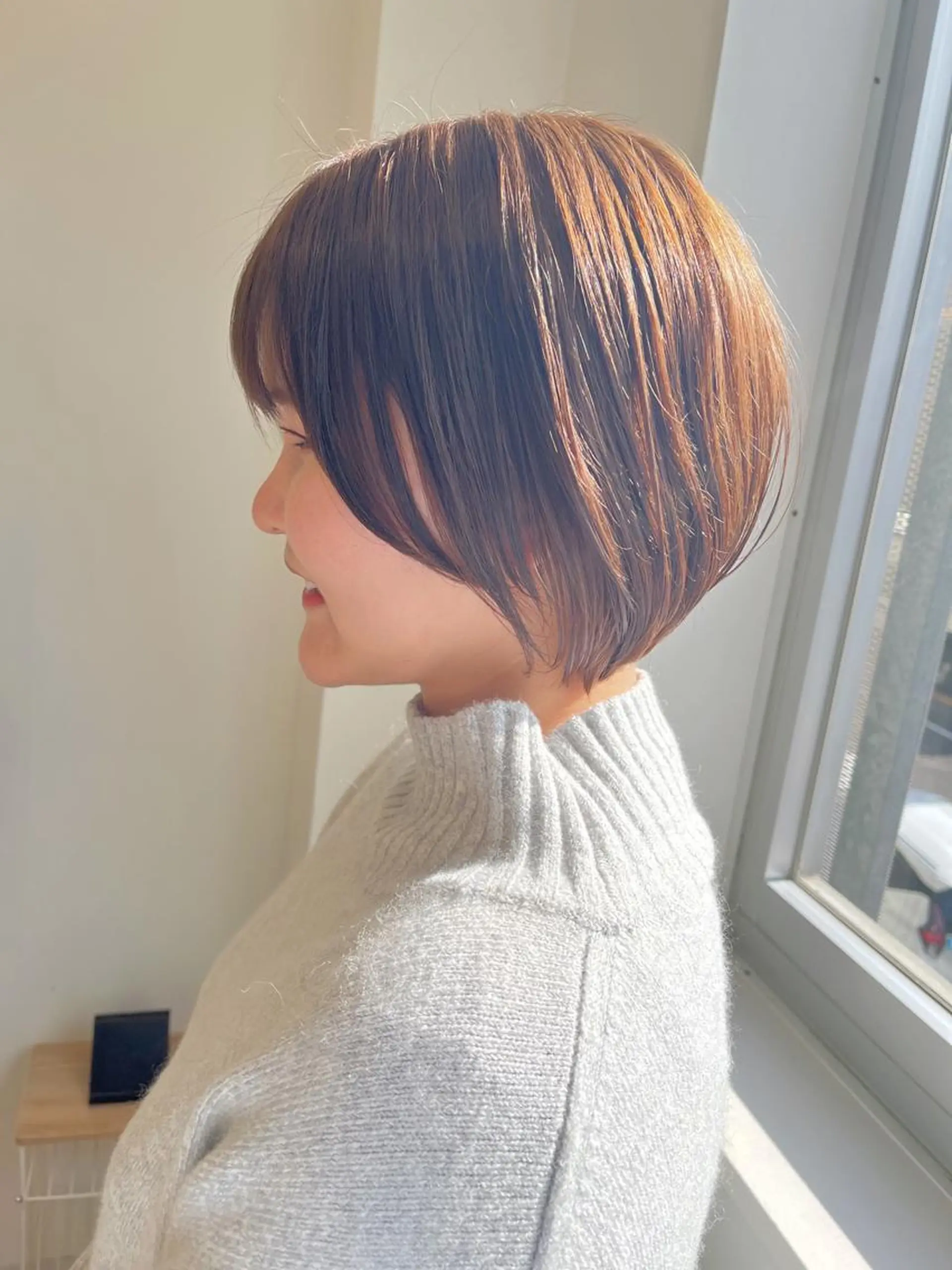 ショート ショートヘア 村松 萌のヘアスタイル