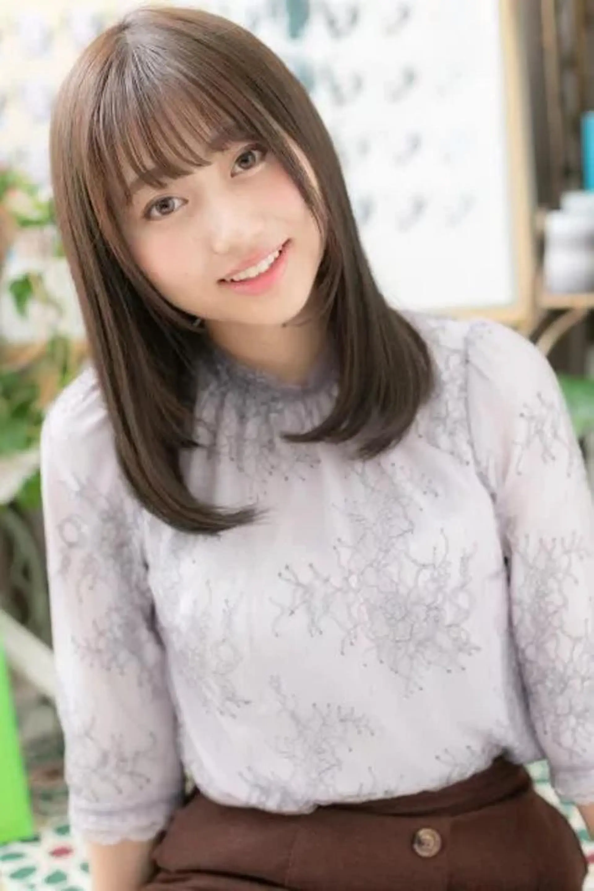 セミロング カラー 棚村 竜太のヘアスタイル