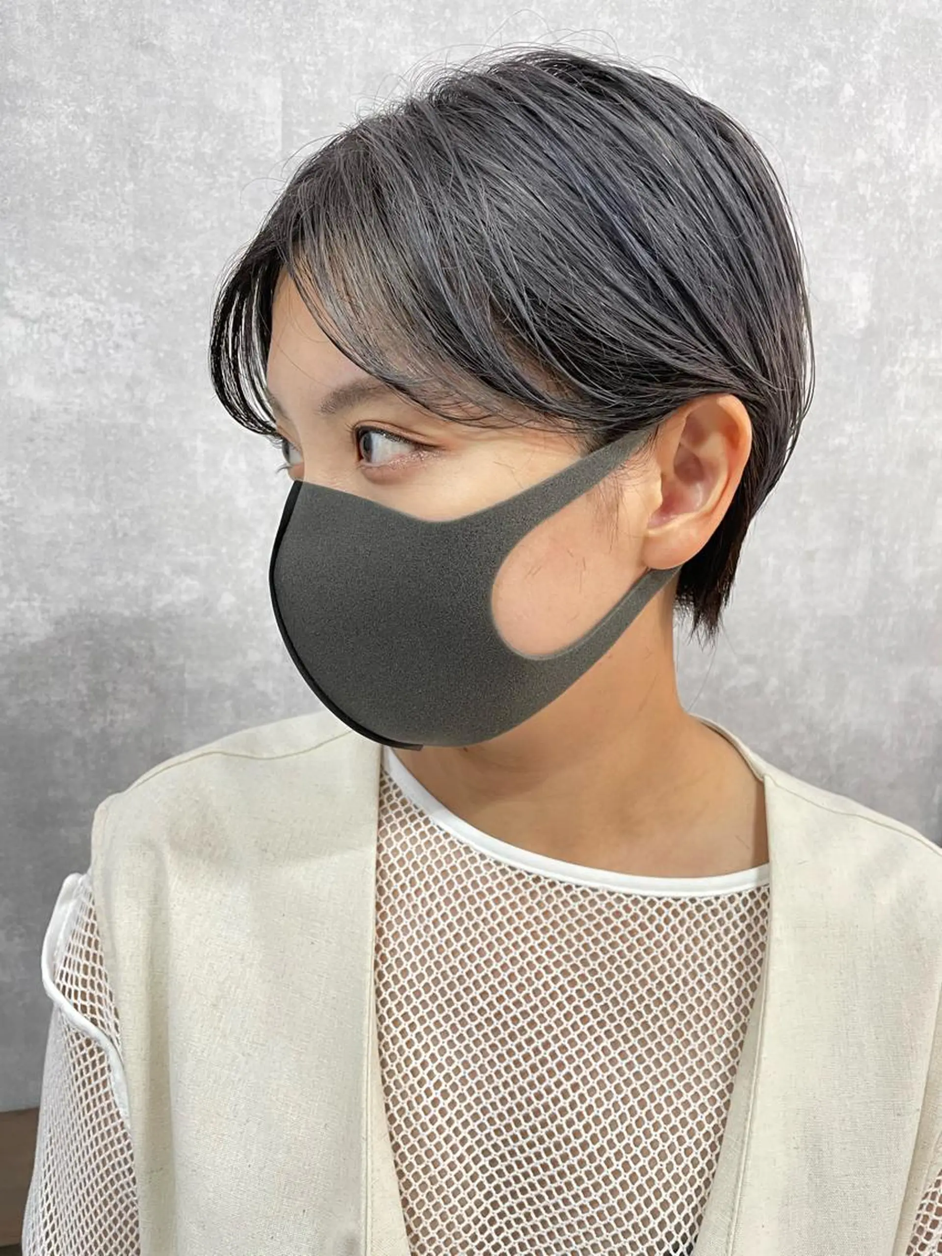 ショート 切りっぱなしボブ ショートボブ ハンサムショート 丸みショート アッシュ カット トリートメント C’LD hair  produce /シールドヘア所属・モテ髪/ボブ/ショー ト/アダチフウトのヘアスタイル