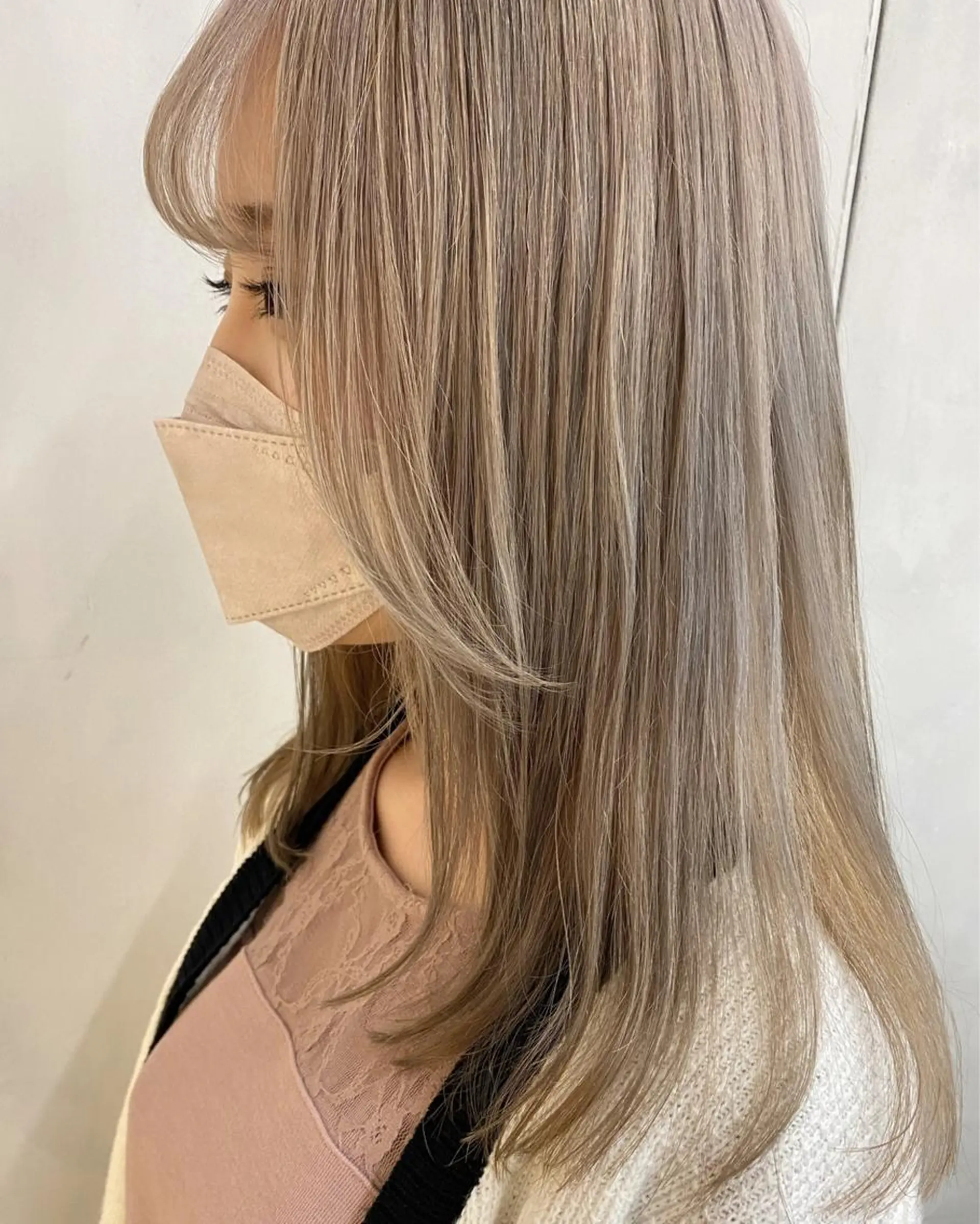 セミロング カラー カット ヘアカラー トリートメント デザインカラー/パー マ🦖外岡咲希🦖のヘアスタイル