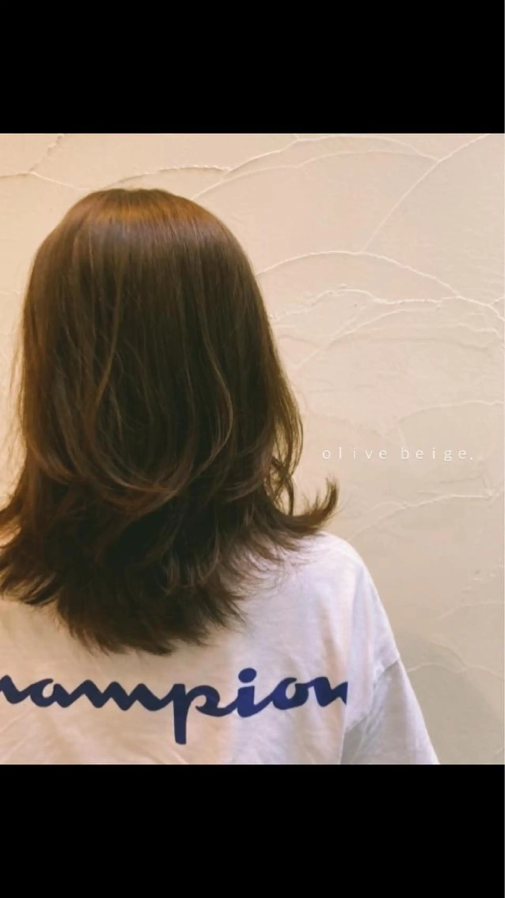 セミロング レイヤーカット パーマ/名古屋パーマ / コデラ ナナホのヘアスタイル