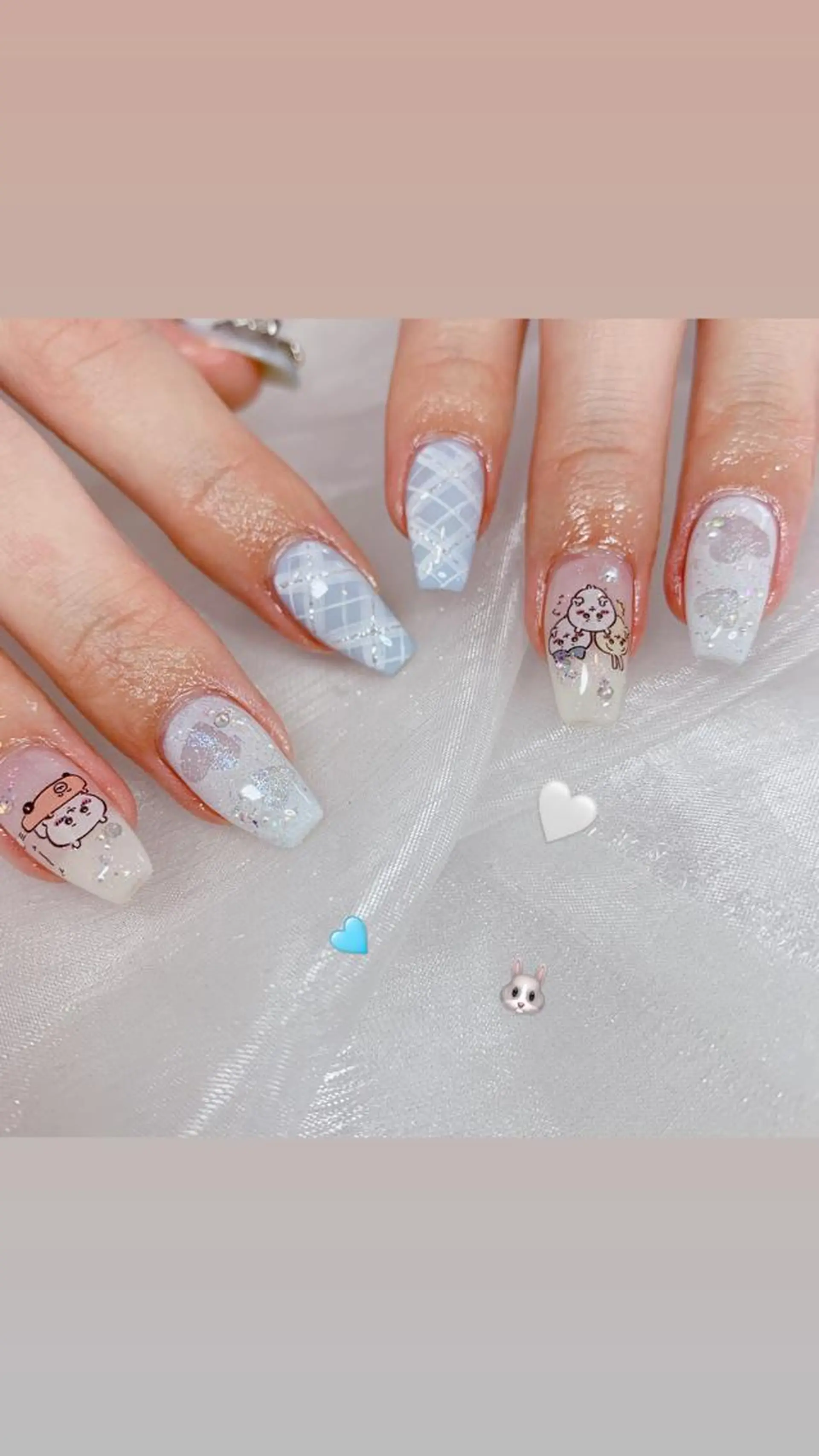 ネイル La neige* yuki 🥯🍑のネイルデザイン