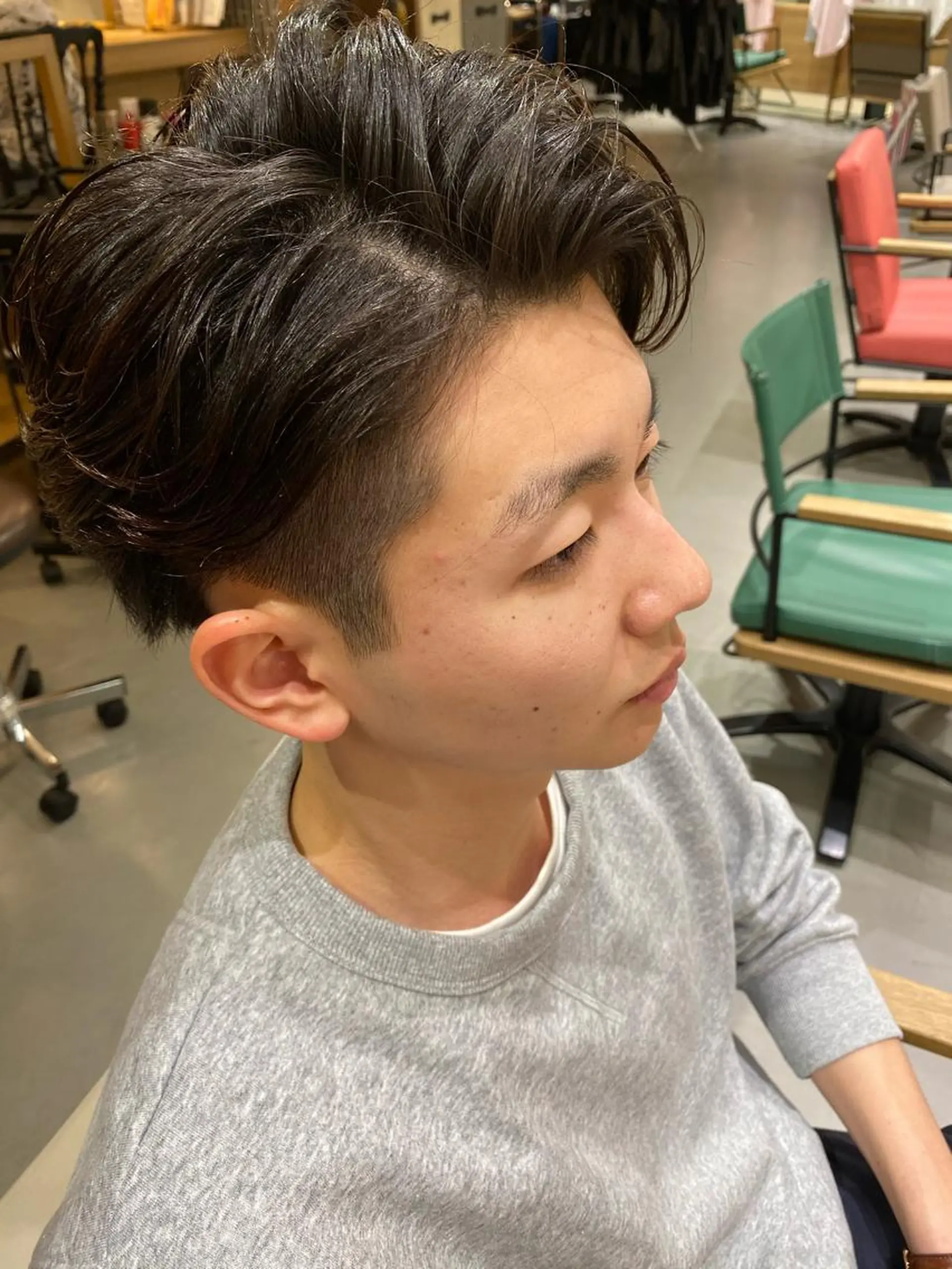 メンズ カット unopulir Vamos店所属・梅田茶屋町メンズ 専門美容師 山元一平のヘアスタイル