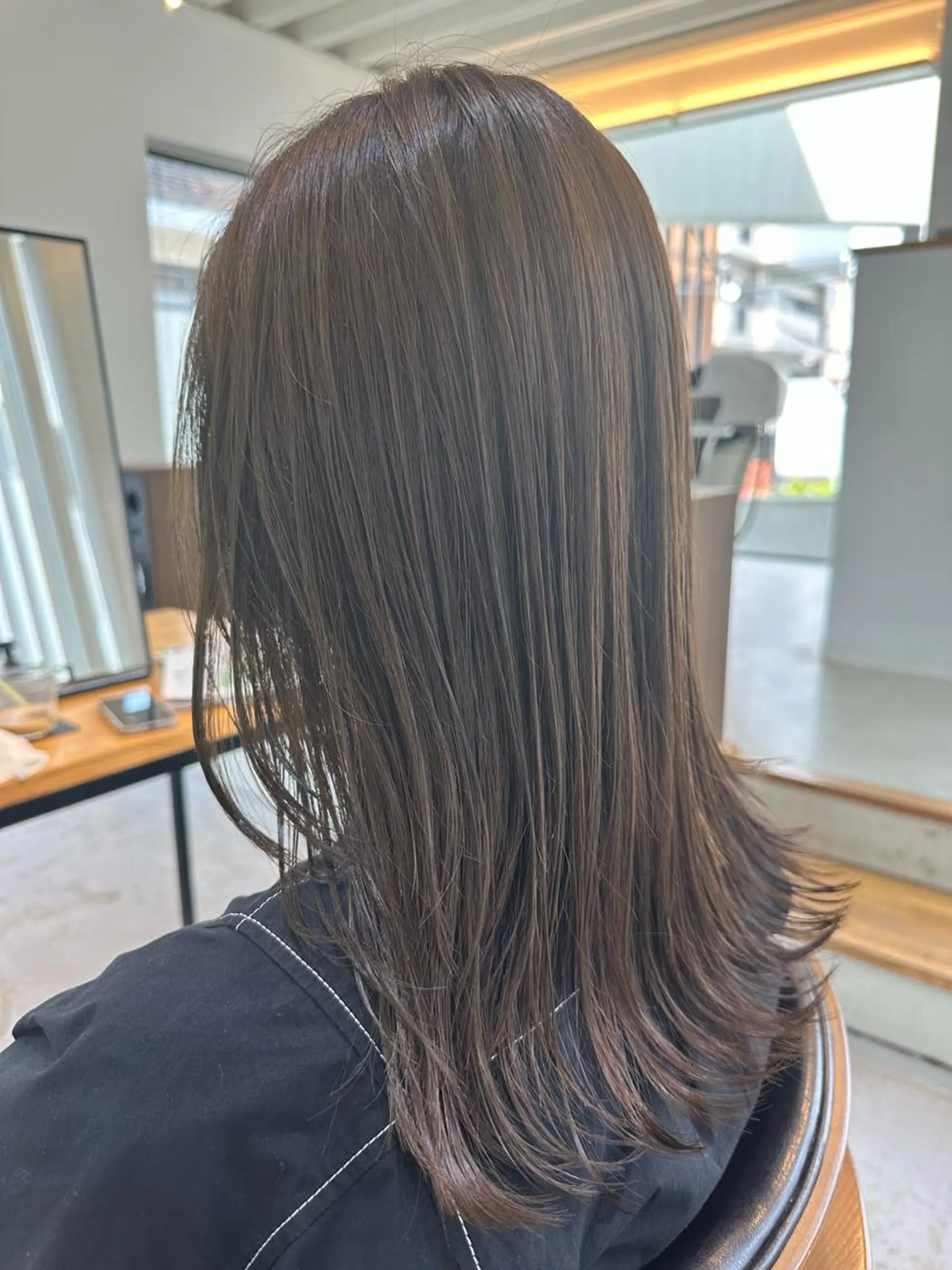 ロング カラー 透明感カラー mauschen（モイシェン）所属・マンツーマンサロン 髪質改善⭐︎代官山のヘアスタイル