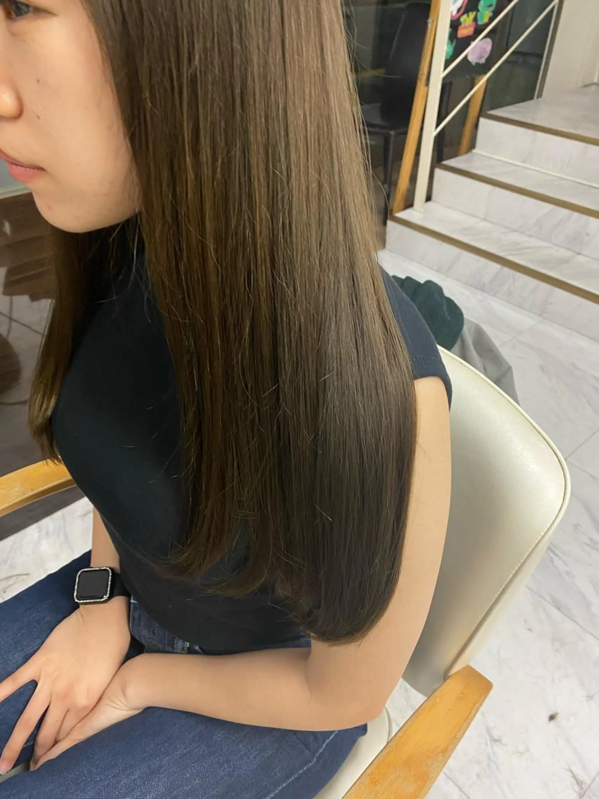 ロング レイヤーカット シャギー 目黒 碧人のヘアスタイル