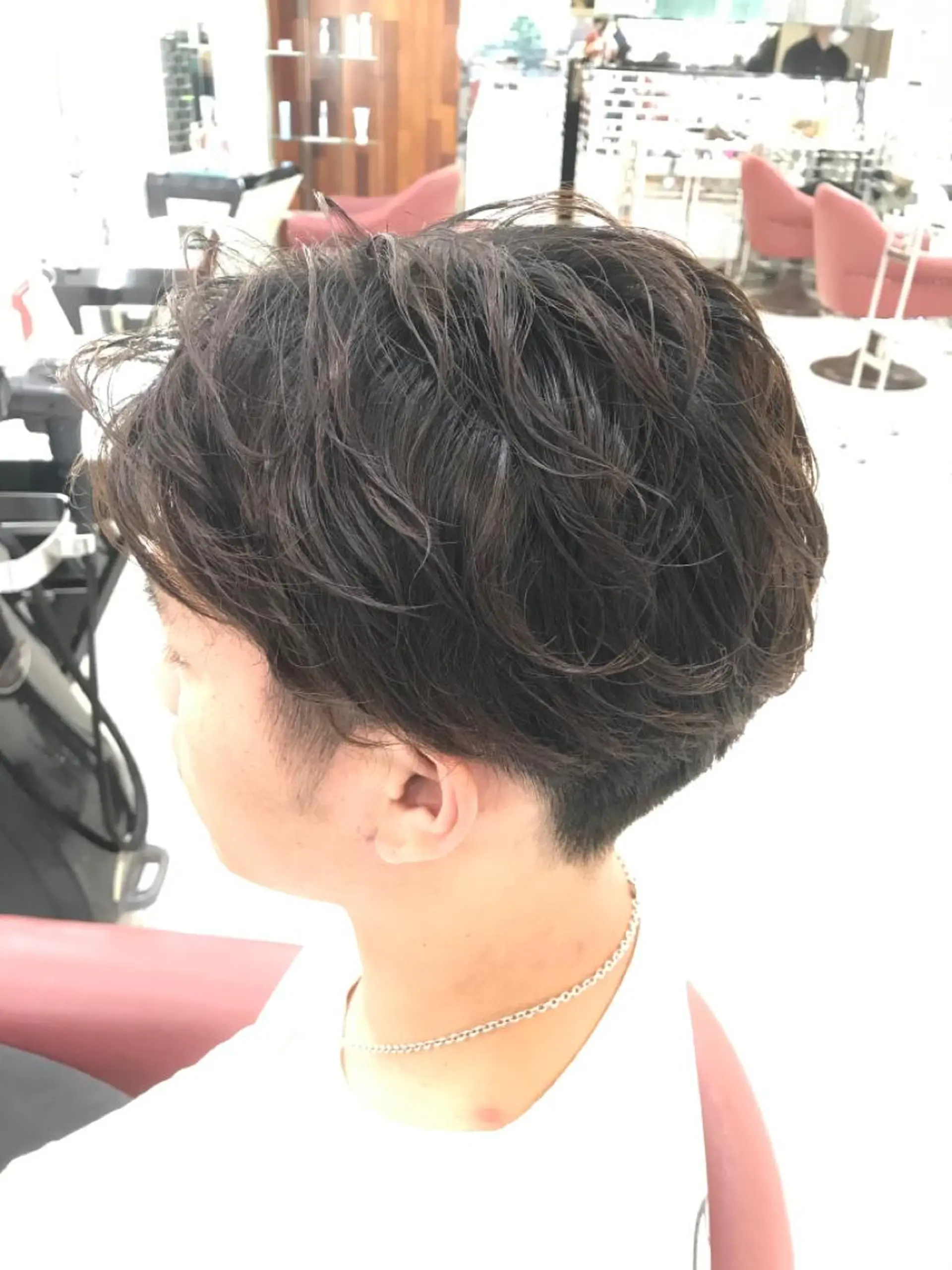 パーマ 髪質改善/レイヤー/ 小顔/デザインのヘアスタイル