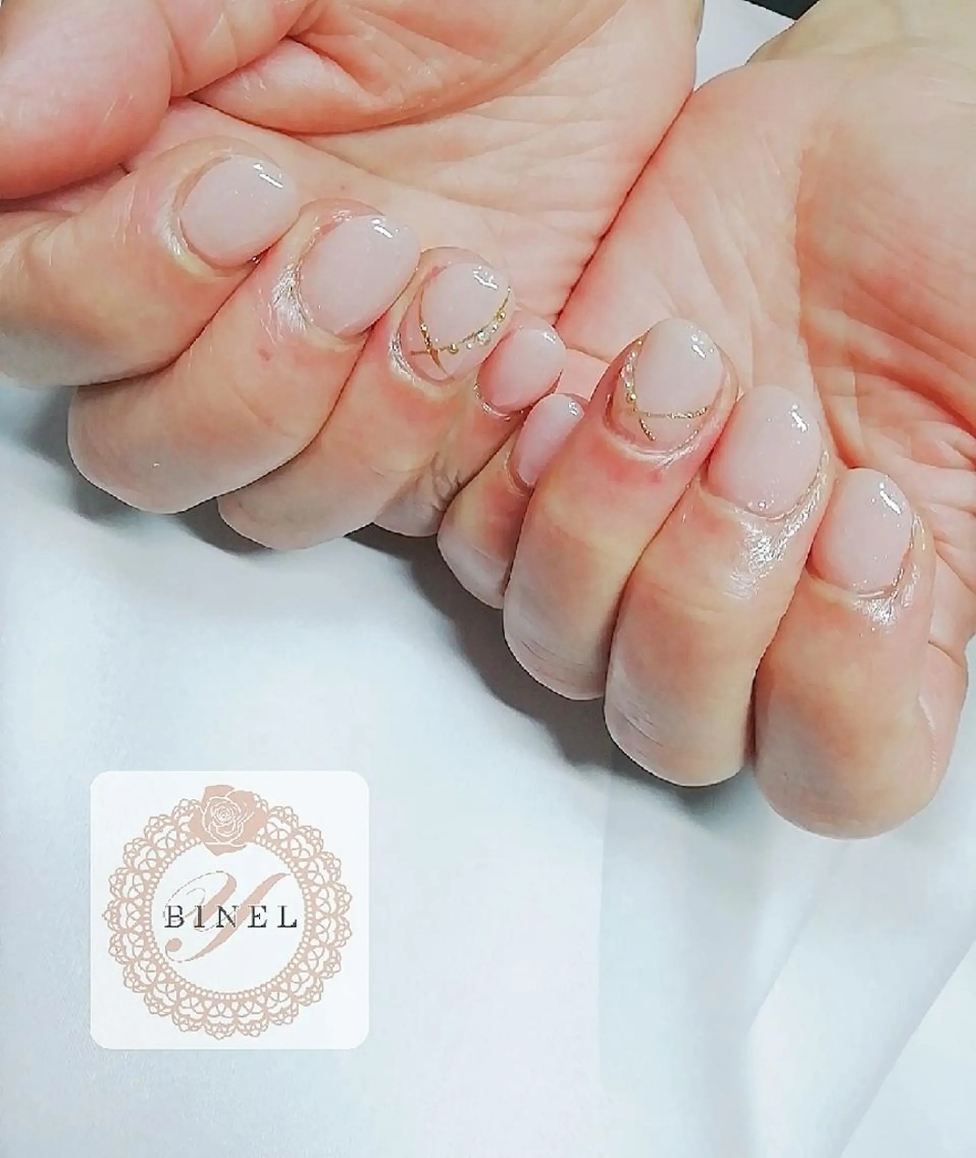 ネイル アートネイル オフィスネイル ワンカラーネイル ハンドネイル Nail Salon Y.BINELのネイルデザイン