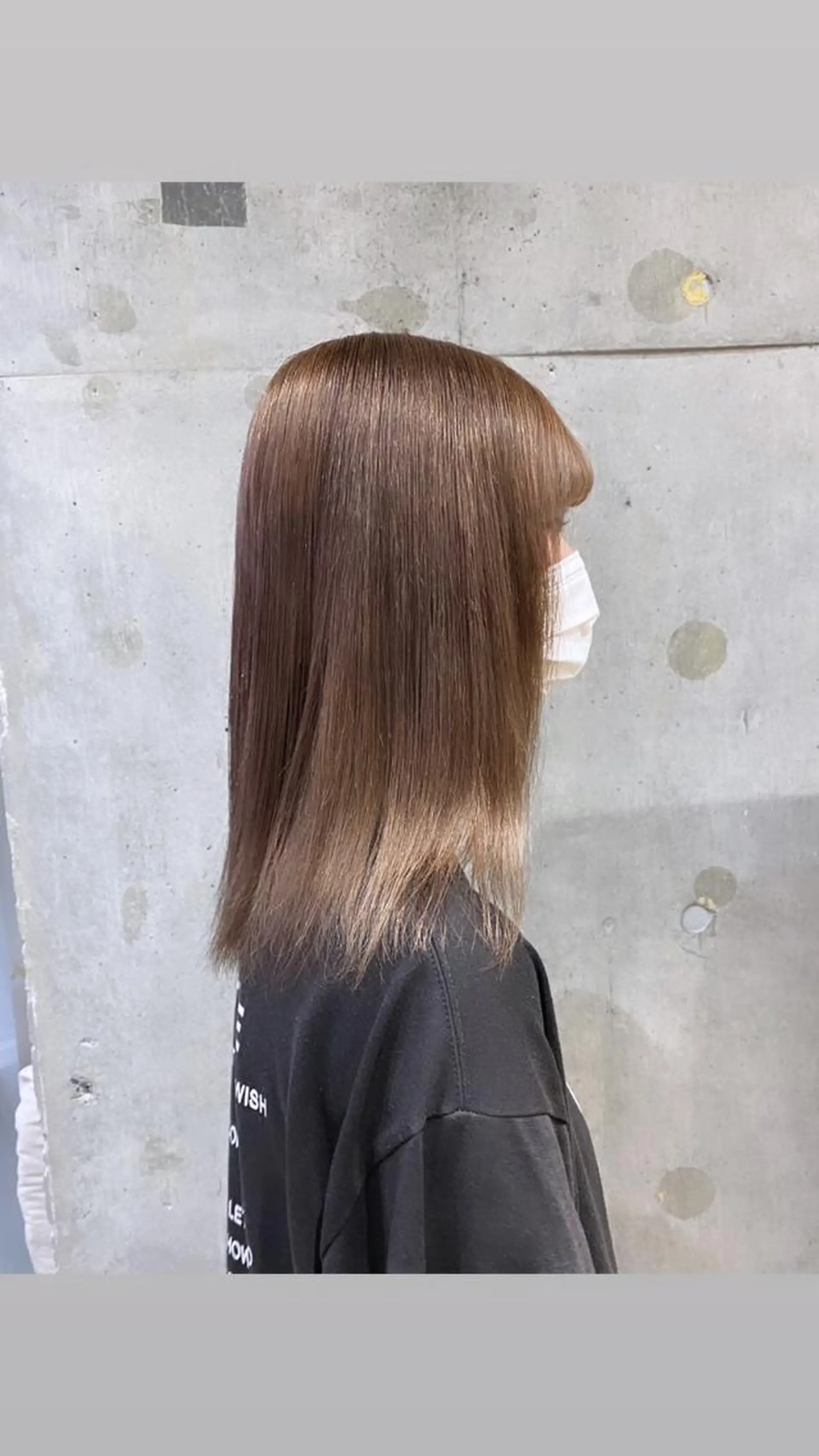 セミロング カラー ヘアカラー トリートメント 🤍柔らかhair 🤍Kazu 🐩のヘアスタイル