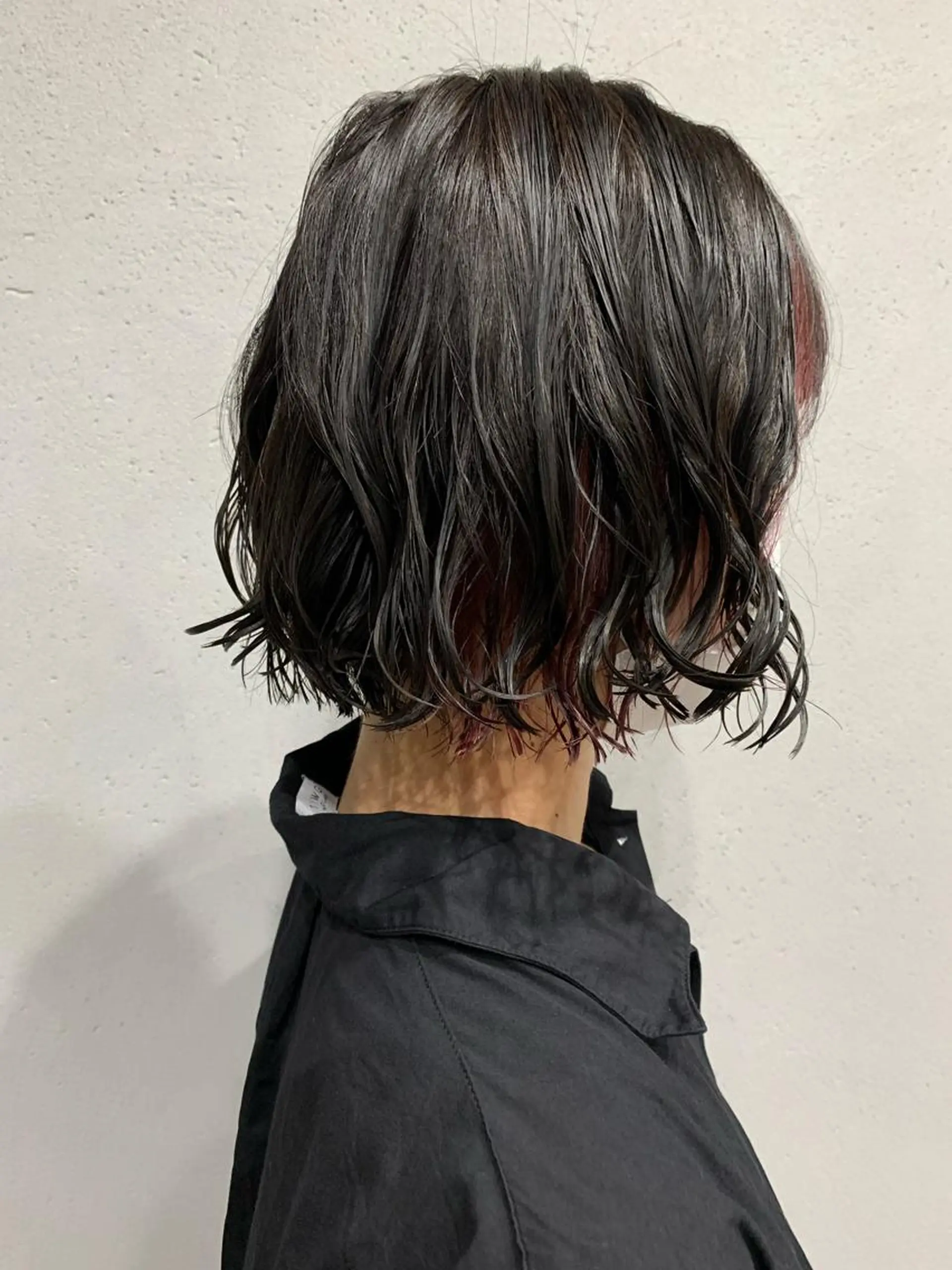 パーマ ボブパーマコテ巻き風 パーマNo1深江秀平のヘアスタイル