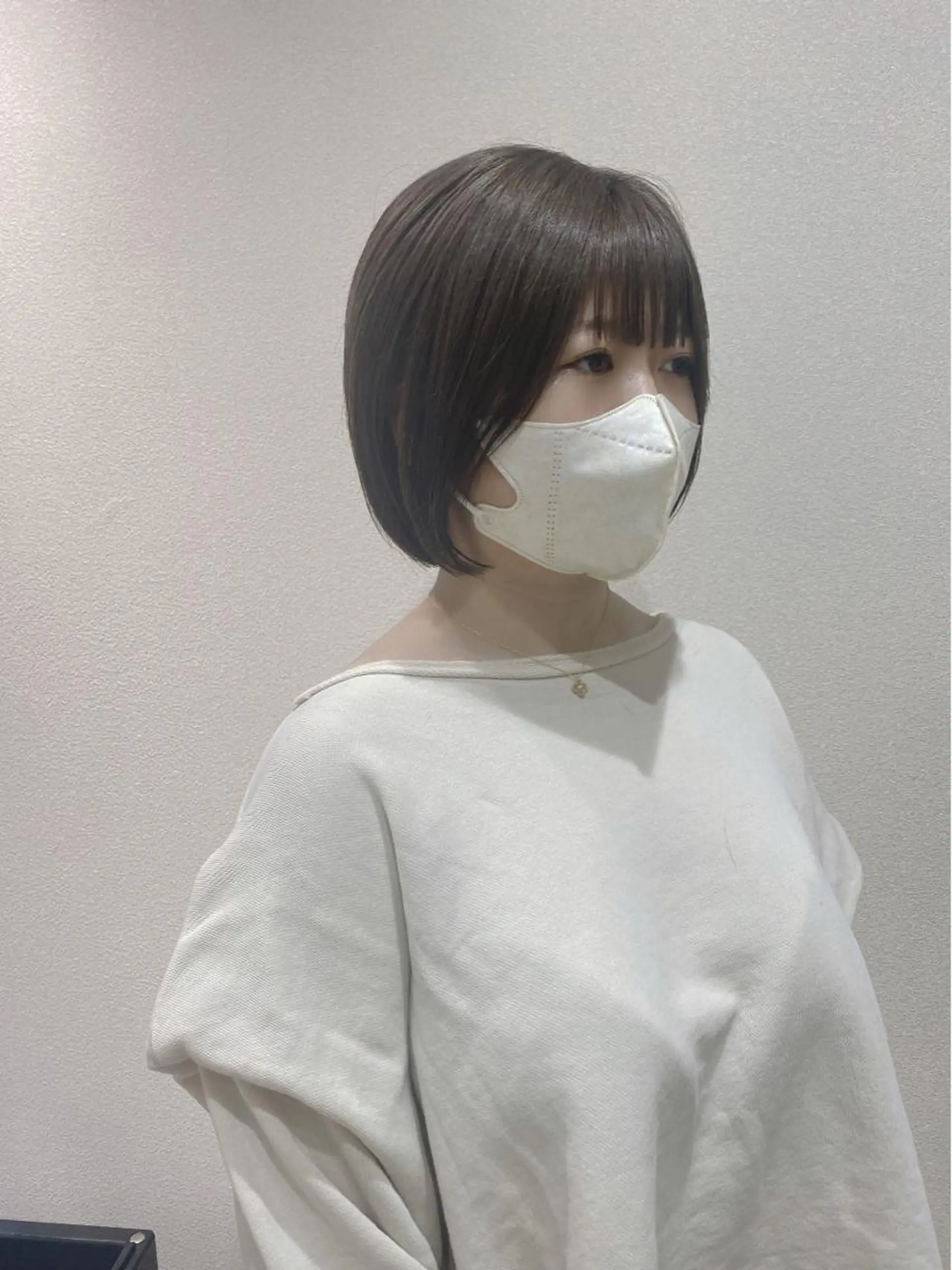 ショート カラー 透明感カラー ボブ カット ヘアカラー トリートメント 🌿縮毛矯正/ 髪質改善🌿コバヤシのヘアスタイル