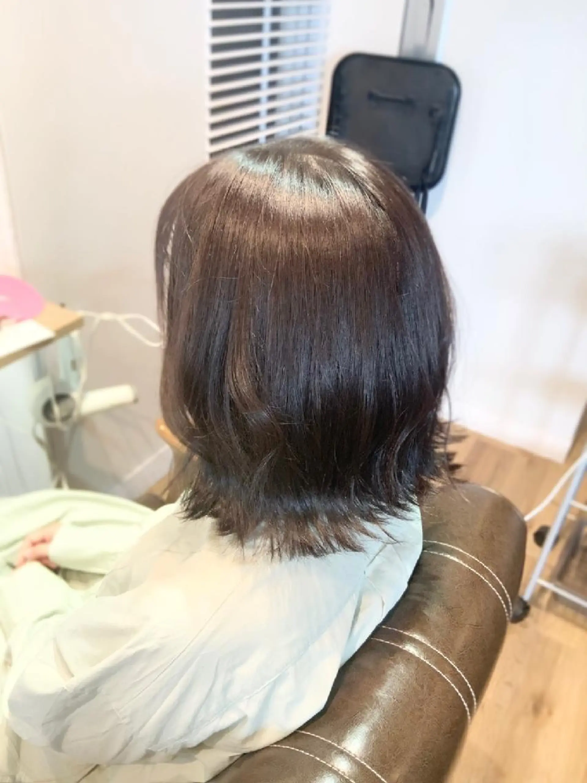 カラー グレージュ ヘアカラー トリートメント 堀 望美のヘアスタイル