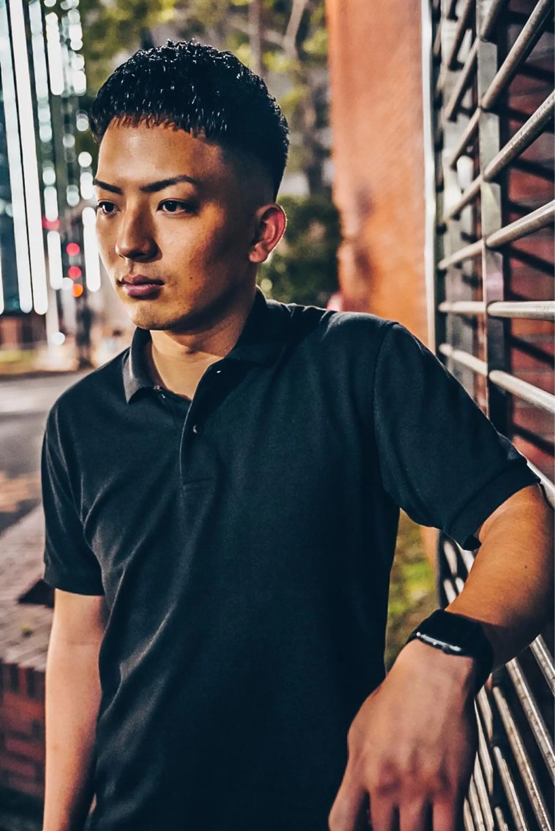 ショート パーマ メンズ 津田 祐岐のヘアスタイル