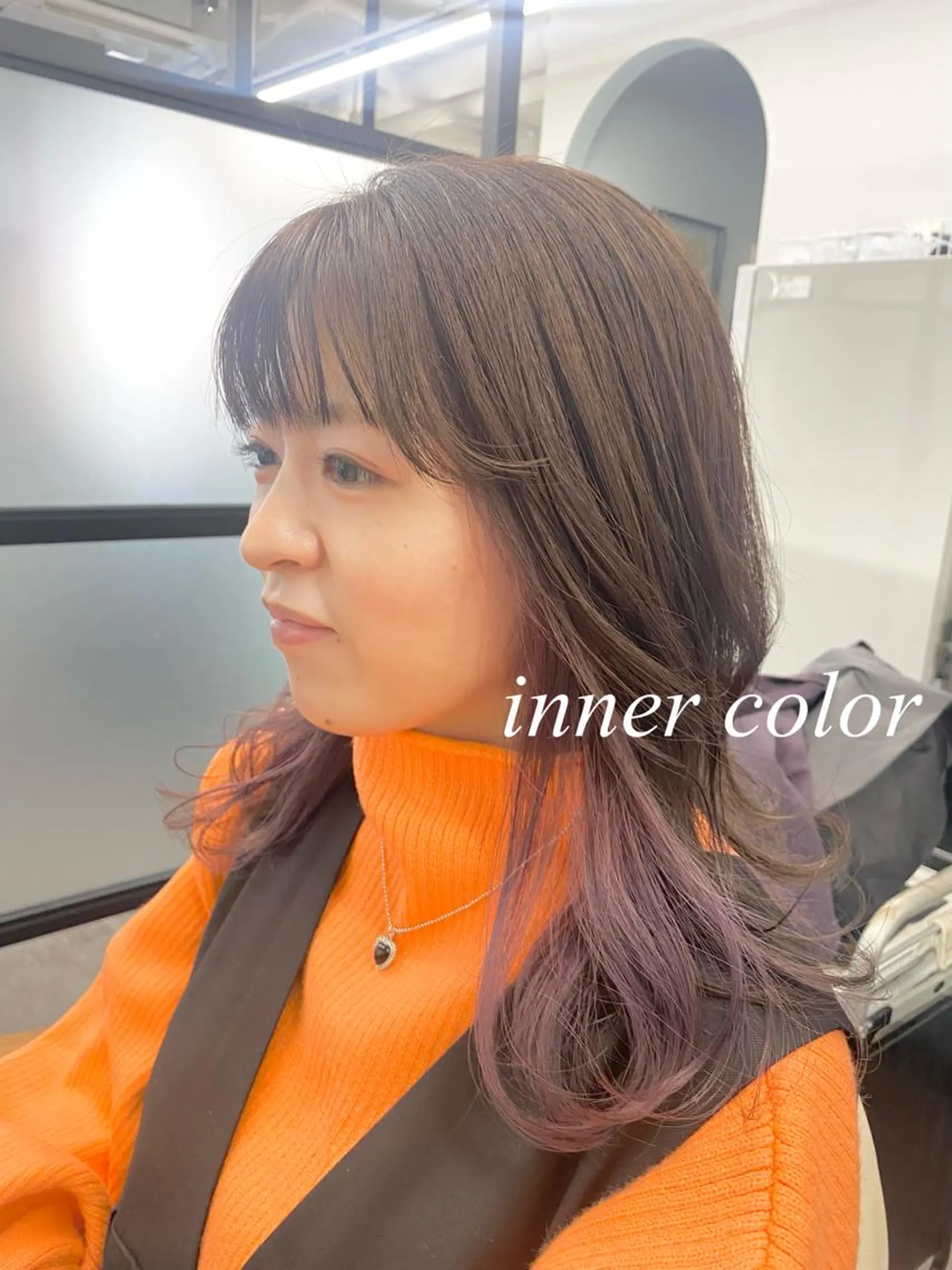 セミロング カット ヘアカラー 菅　美咲 /三軒茶屋/全席個室のヘアスタイル