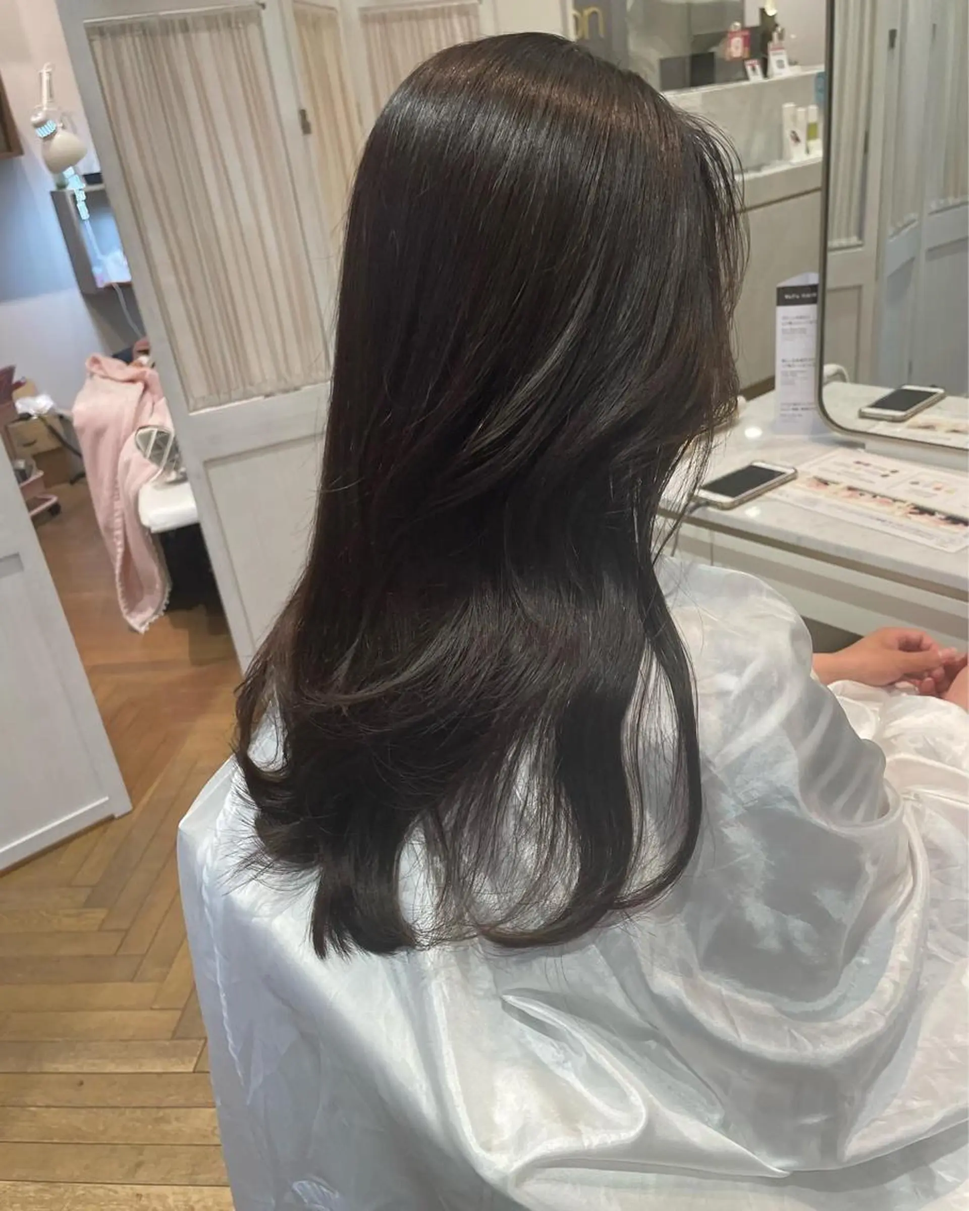 ロング カット 韓国ヘア🤍 慎之介のヘアスタイル