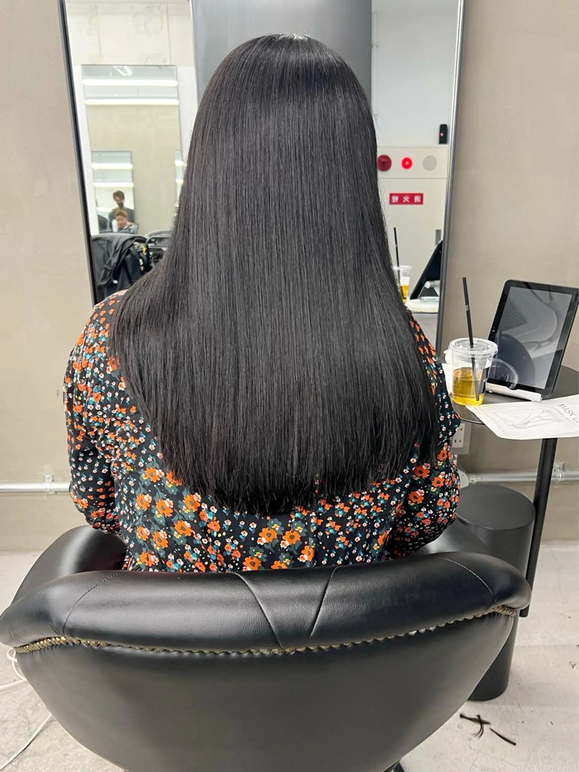 ロング カラー カット ヘアカラー トリートメント kimika🥑 メンズ/髪質改善のヘアスタイル