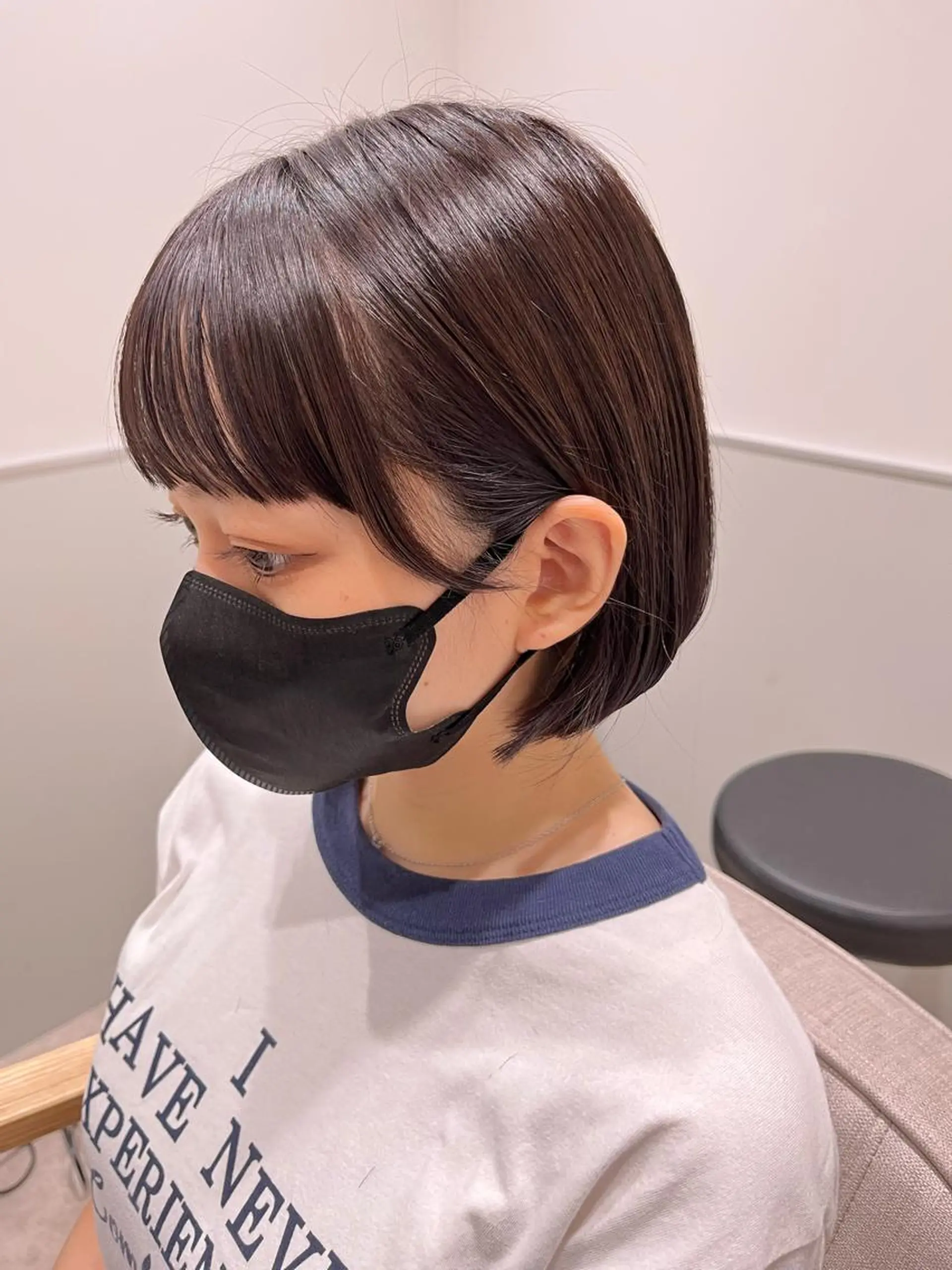 ショート ボブ 髪質改善 韓国風ヘア シースルーバング ショートヘア BACANCES〜バカンス〜所属・👑👑👑👑工藤 敬👑👑👑👑のヘアスタイル