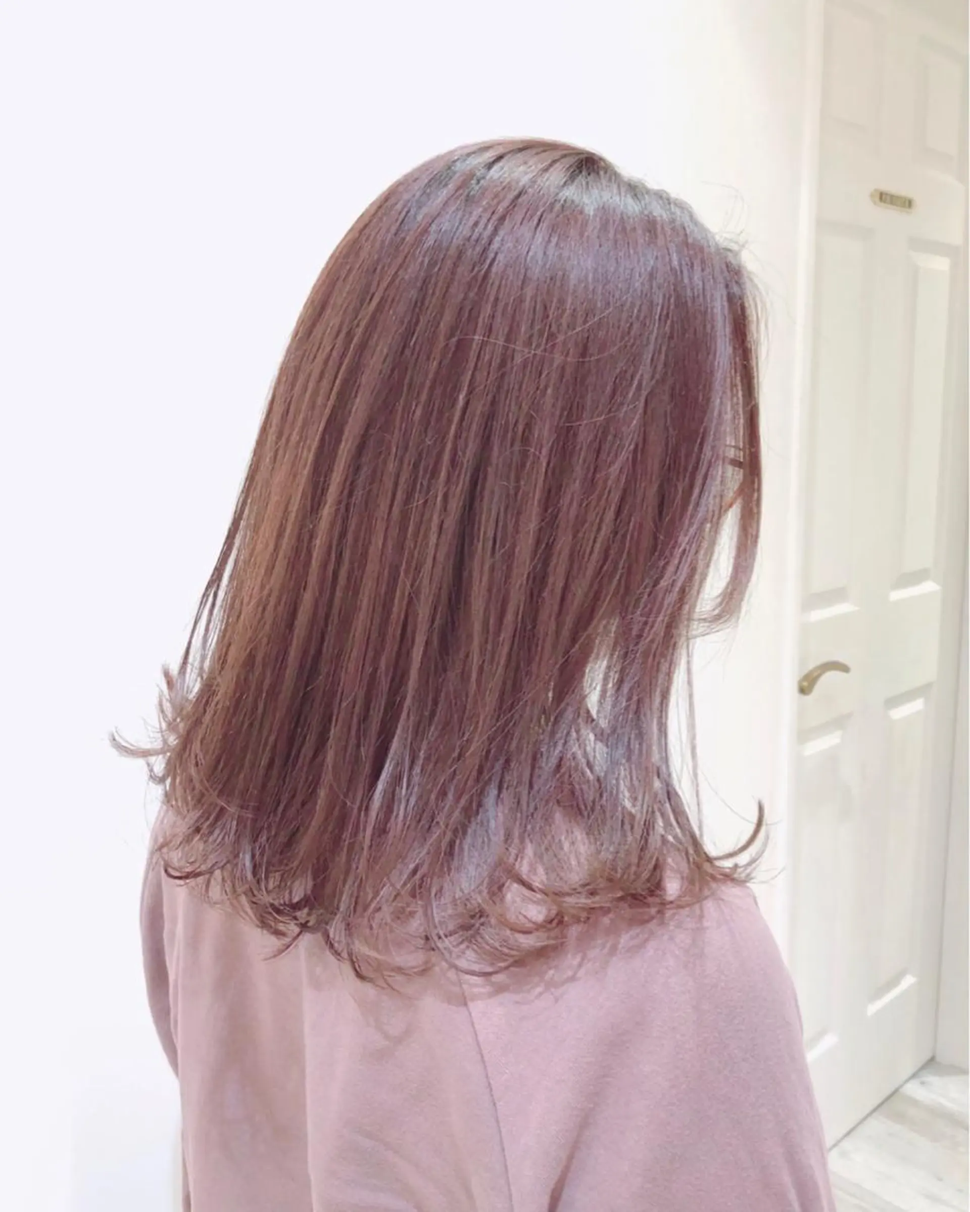 ミディアム カラー ハイライトカラー ハイライト HAUS 片山みほのヘアスタイル