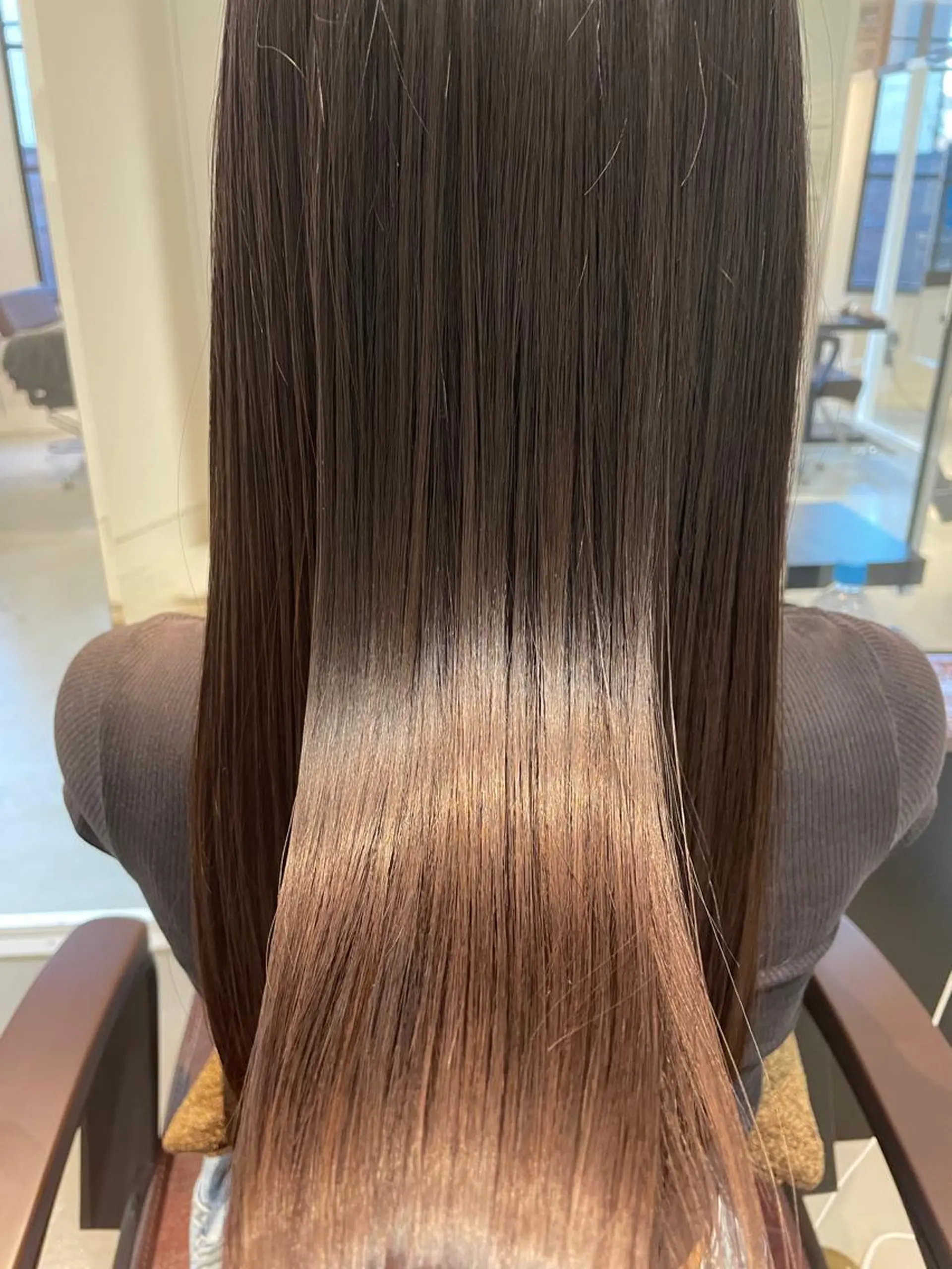 ロング 伸ばしかけ トリートメント 縮毛矯正 トリートメント HAUS eins所属・美髪矯正/髪質改善 /銀座/宮本　優太のヘアスタイル