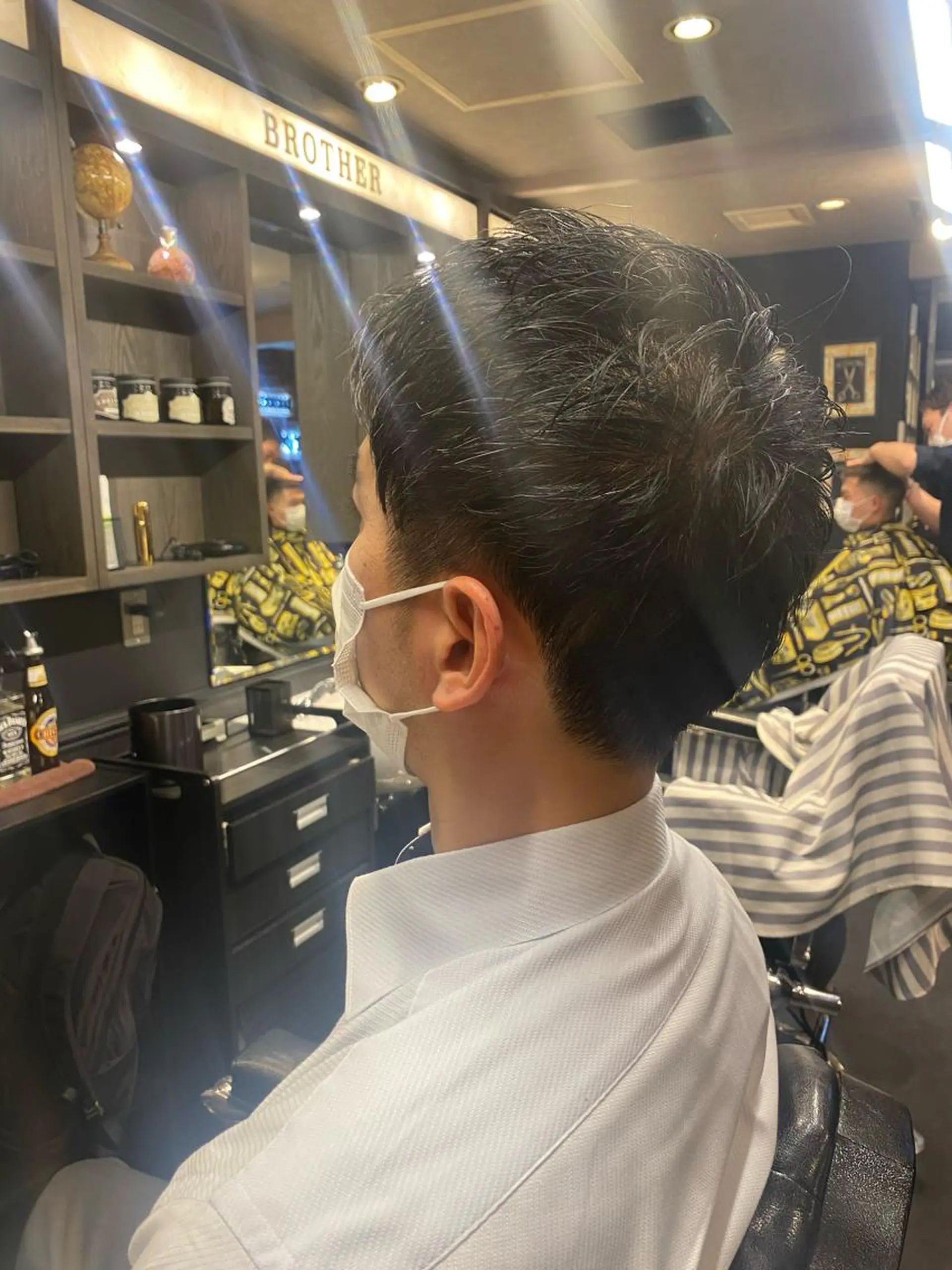 ショート メンズ ビジネス ヘアーサロンラムール所属・AKI ーのヘアスタイル