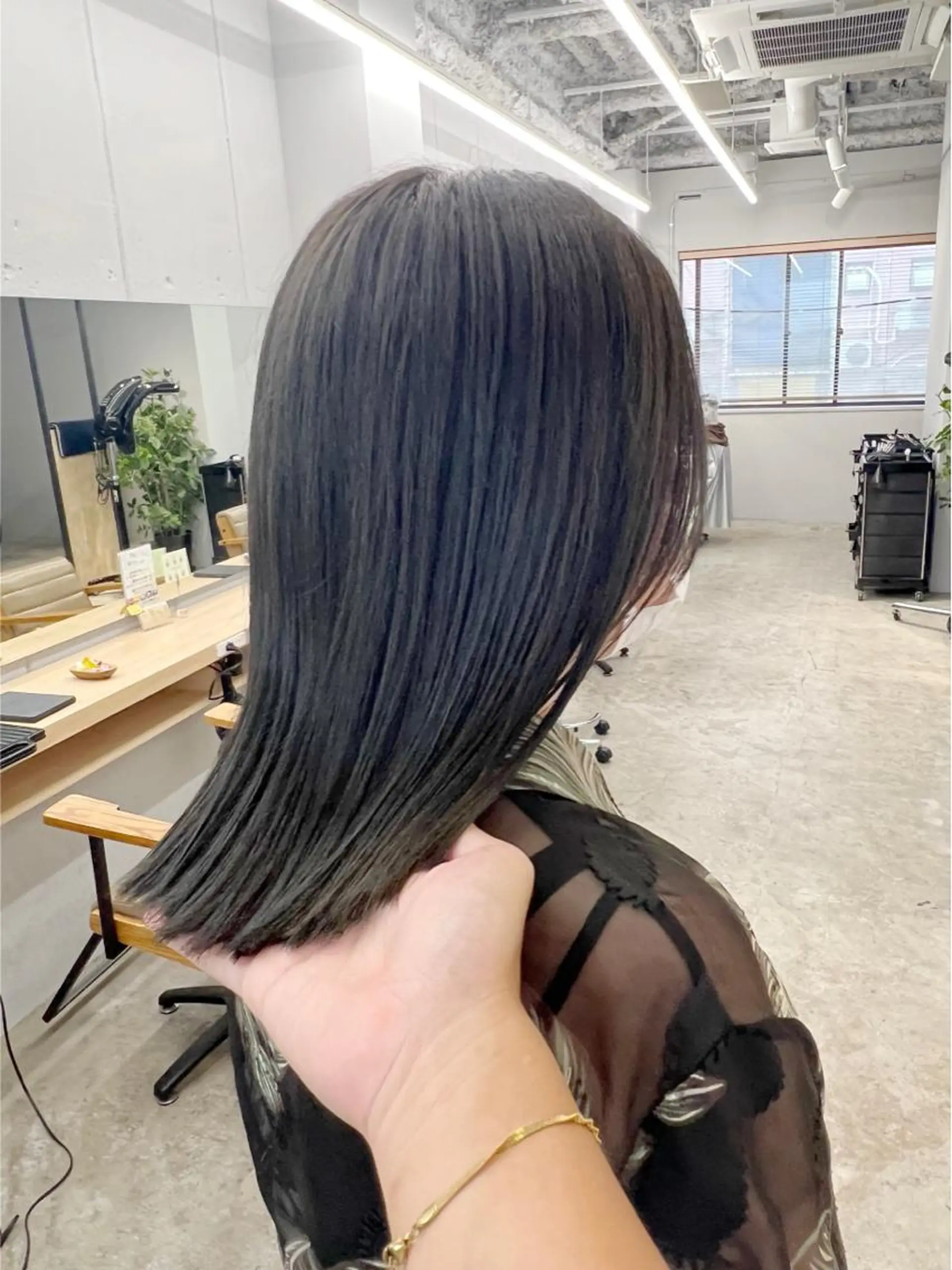 ミディアム カラー オリーブカラー 代表　YUKI ☆のヘアスタイル