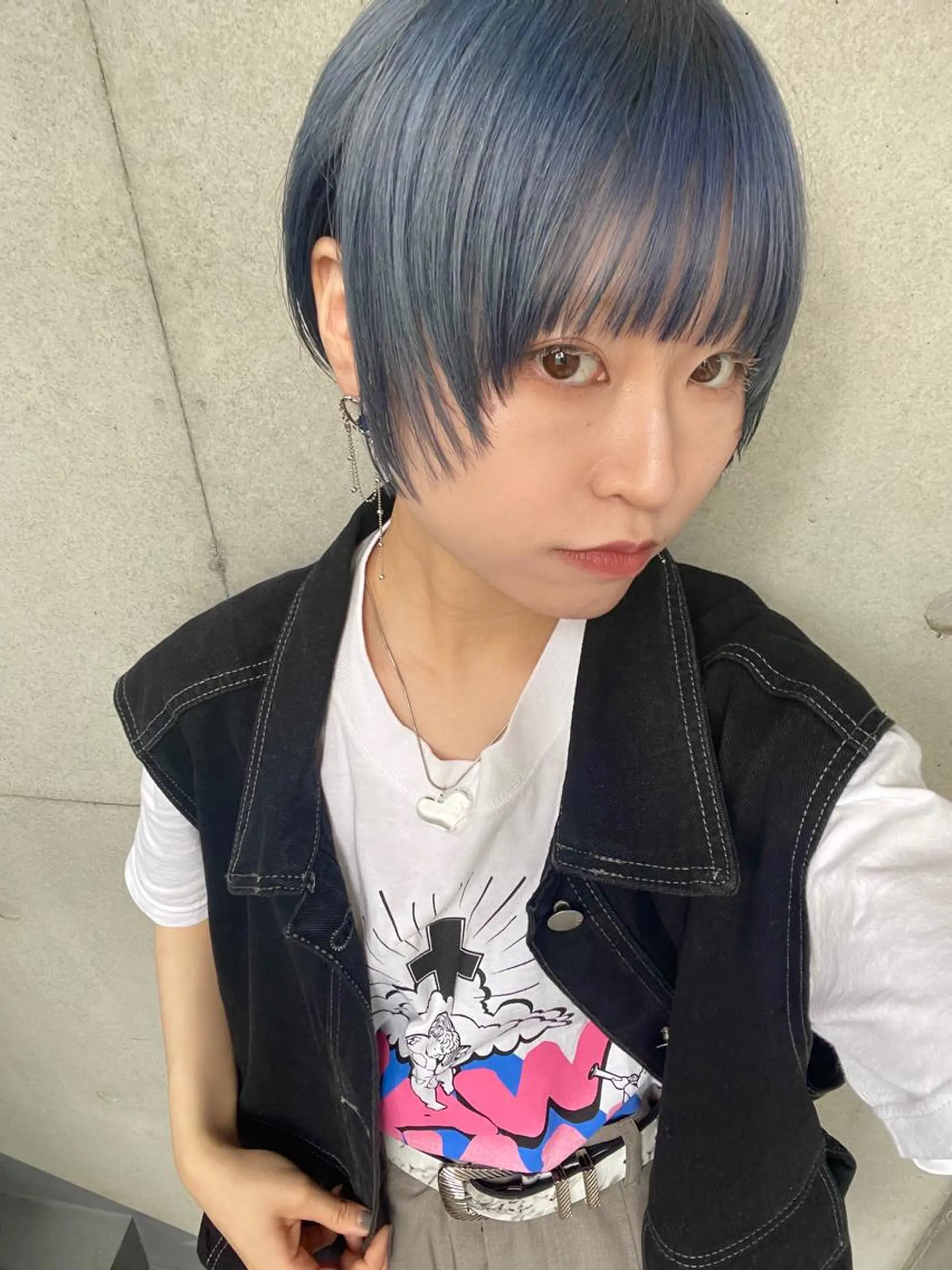 ショート カラー Asti blanche所属・ショート/ブリーチ mizuki🐋のヘアスタイル