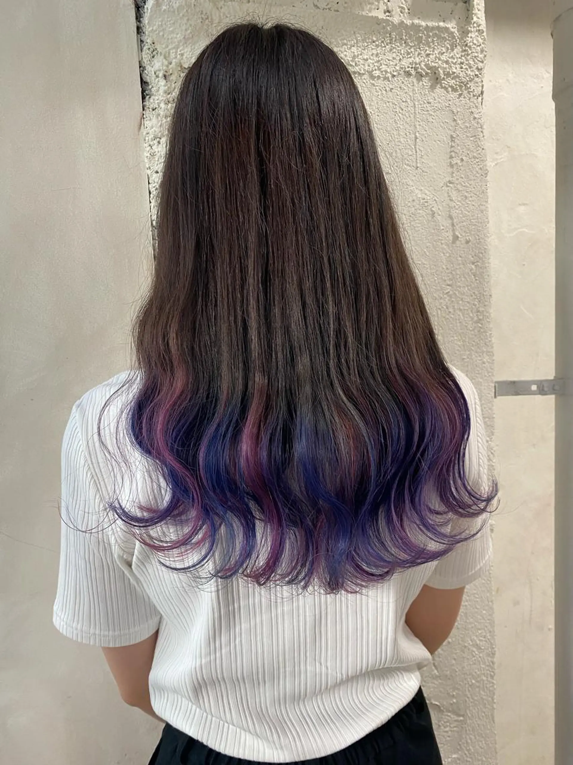 セミロング カラー ブルーカラー ピンクカラー ユニコーンカラー ヘアカラー ミニモお気に入り数 No.1宍戸雄弥のヘアスタイル