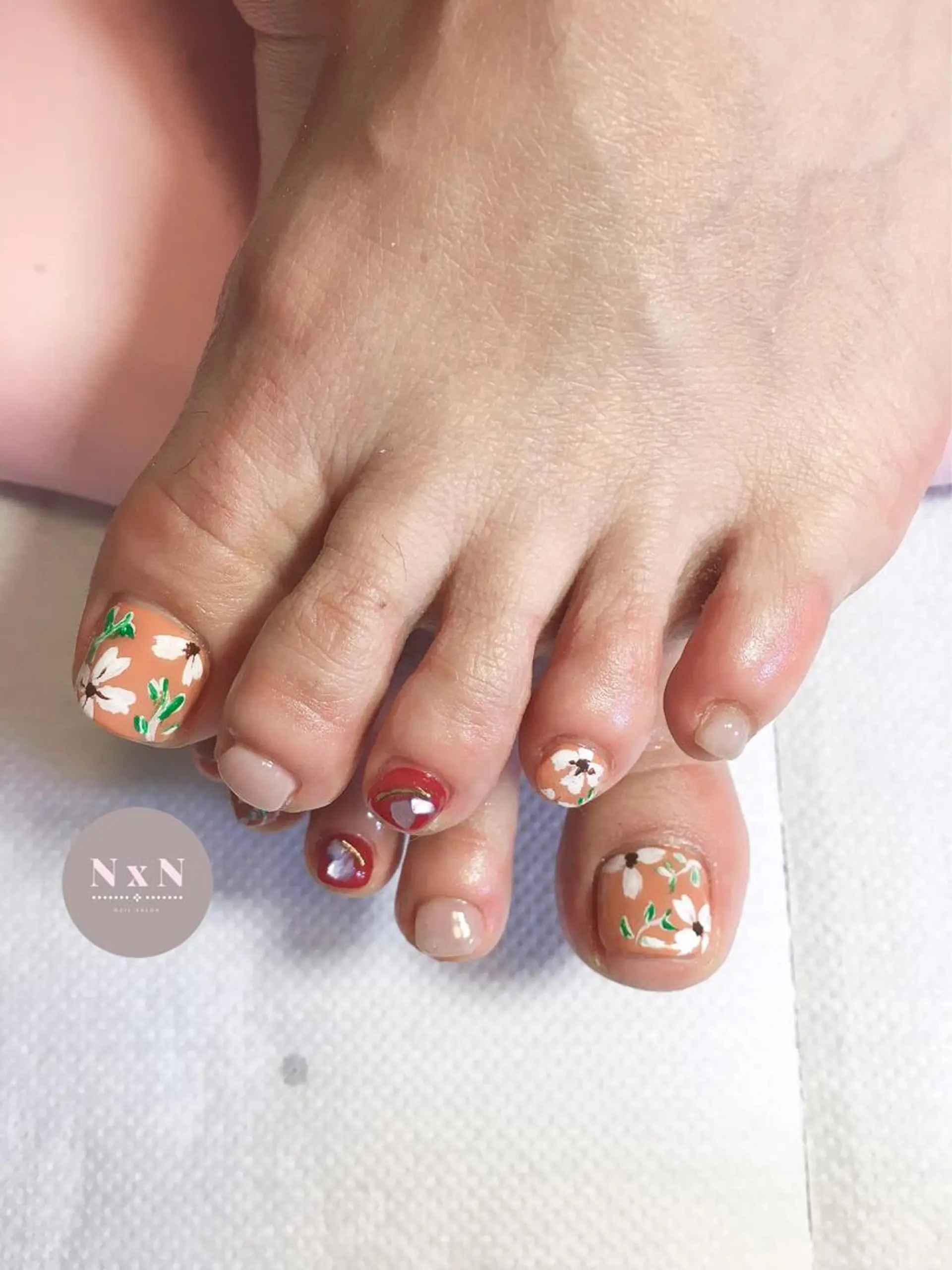 ネイル フットネイル nail salon N×Nのネイルデザイン