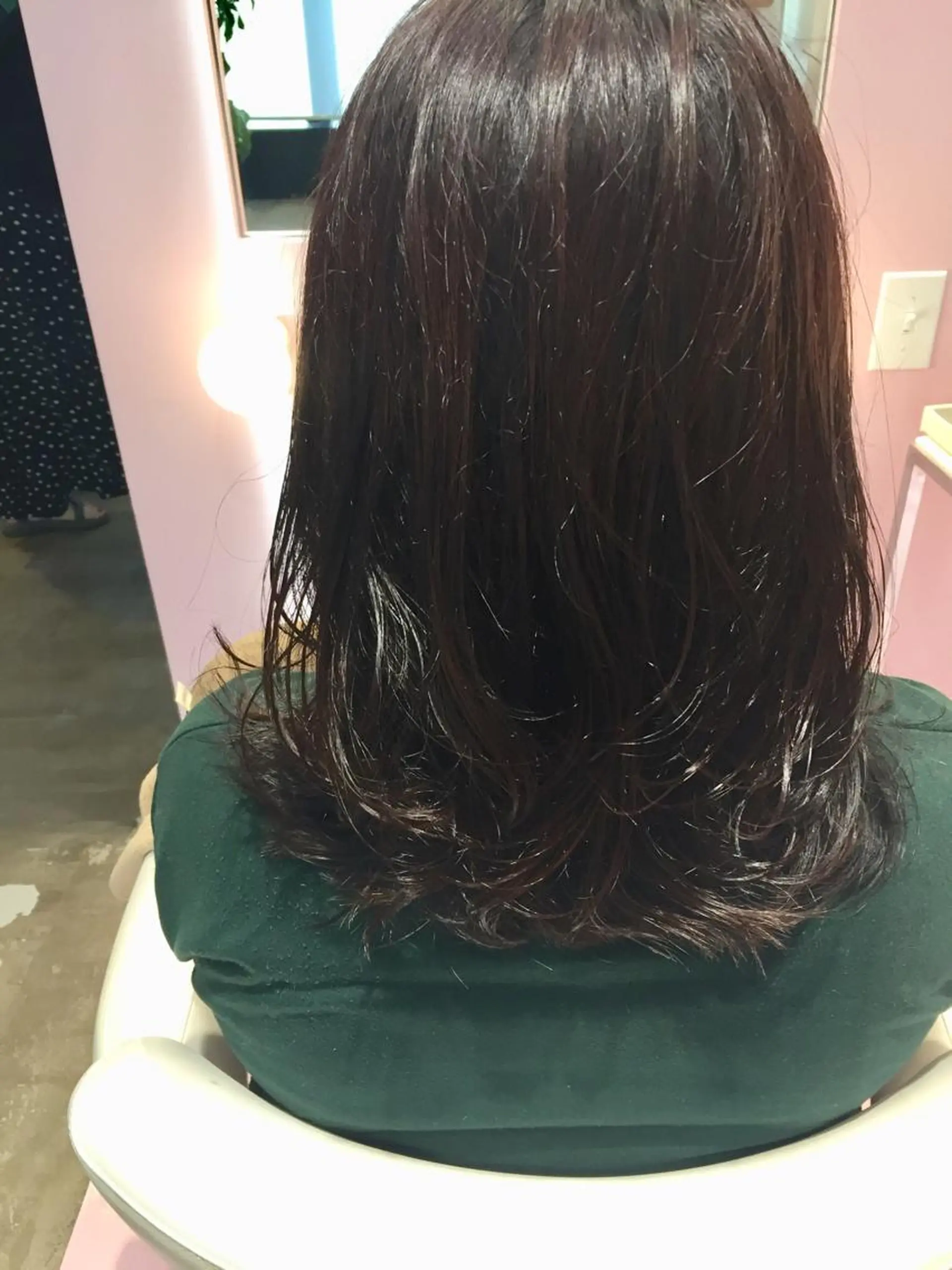 ミディアム ヘアカラー トリートメント 所渉/韓国レイヤー /ウルフカットのヘアスタイル