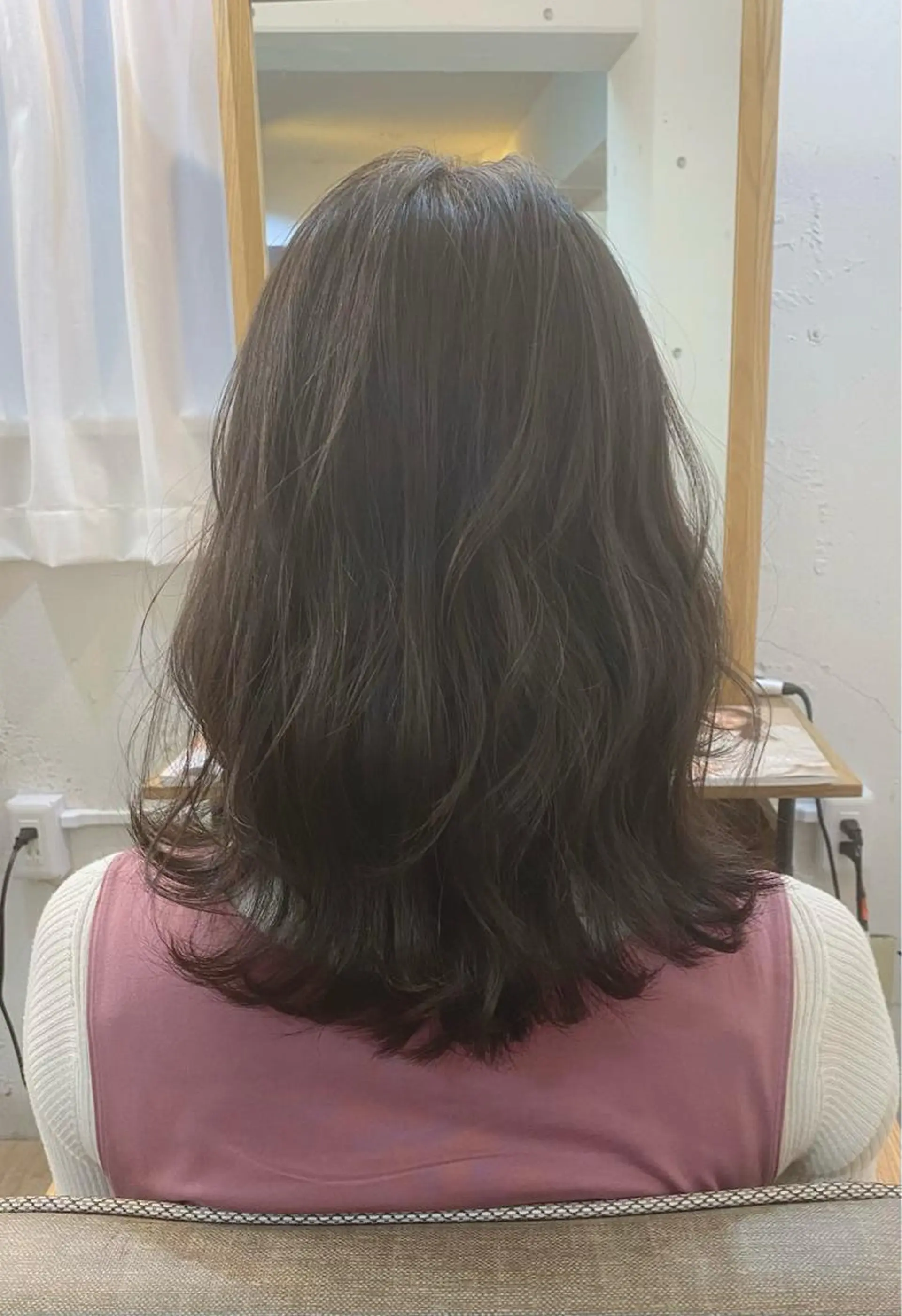 セミロング アッシュ カット ヘアカラー 髪質改善/ショート ◎工藤のヘアスタイル