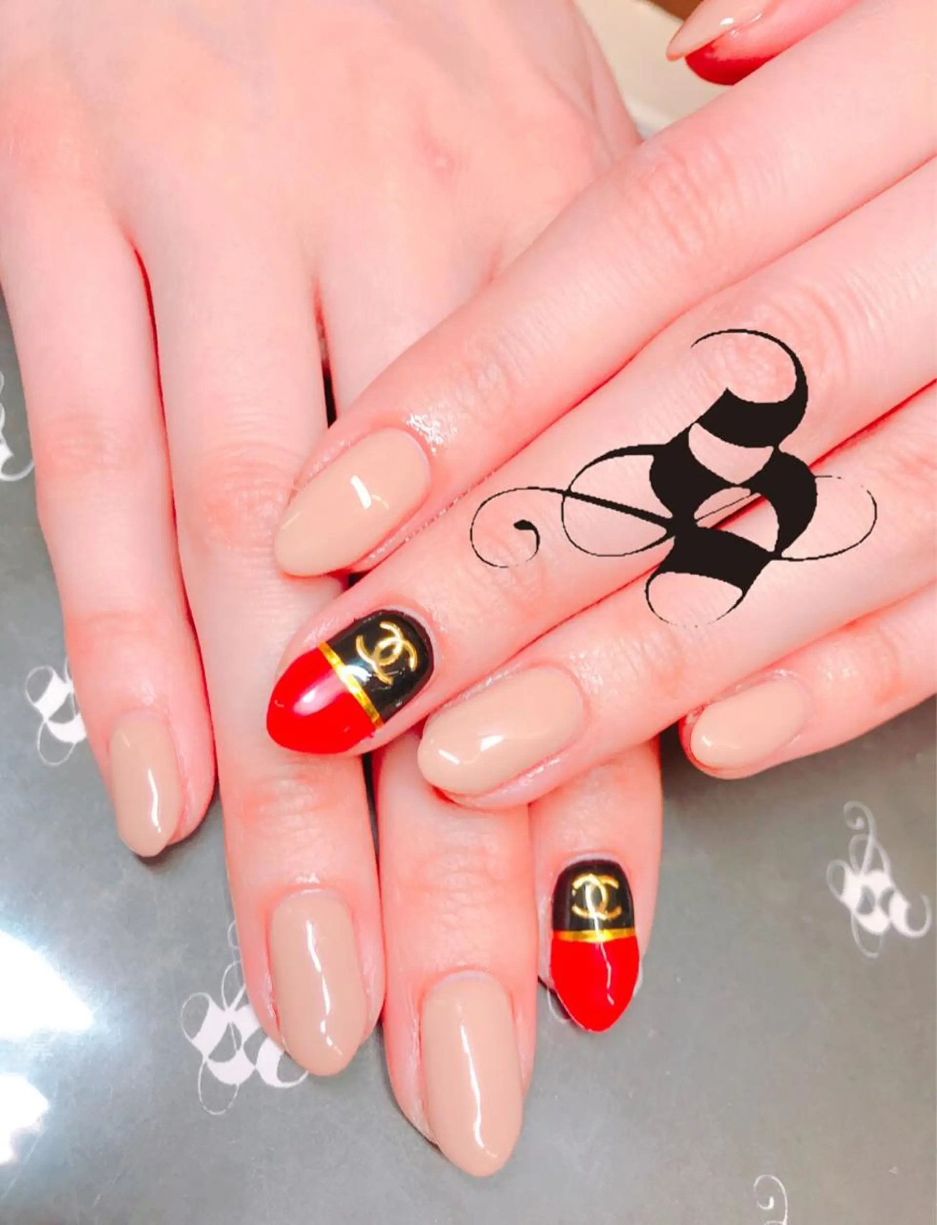 ネイル 長さ出し メンズネイル 持ち込み スカルプネイル ネイルチップ S&S 村田小百合のネイルデザイン