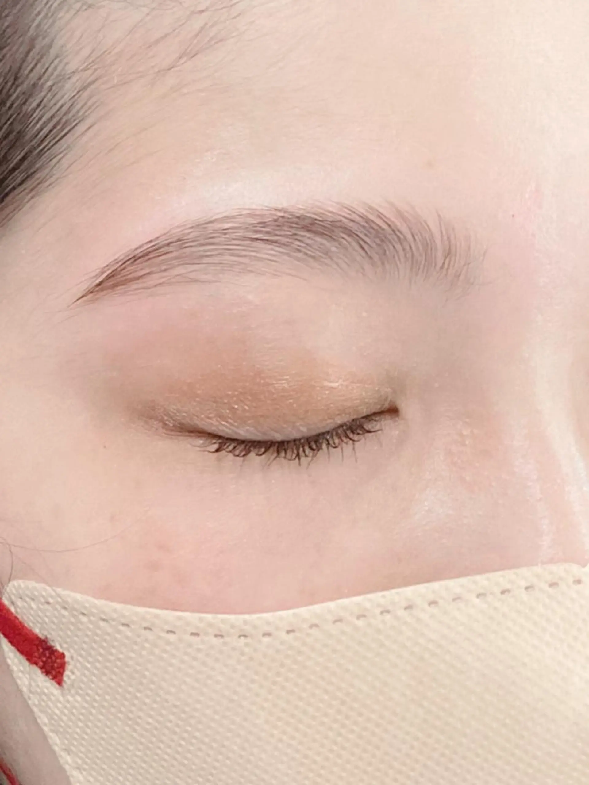 アイブロウ ハリウッドブロウリフト 大分市都町のサロン in NUDGEのネイルデザイン