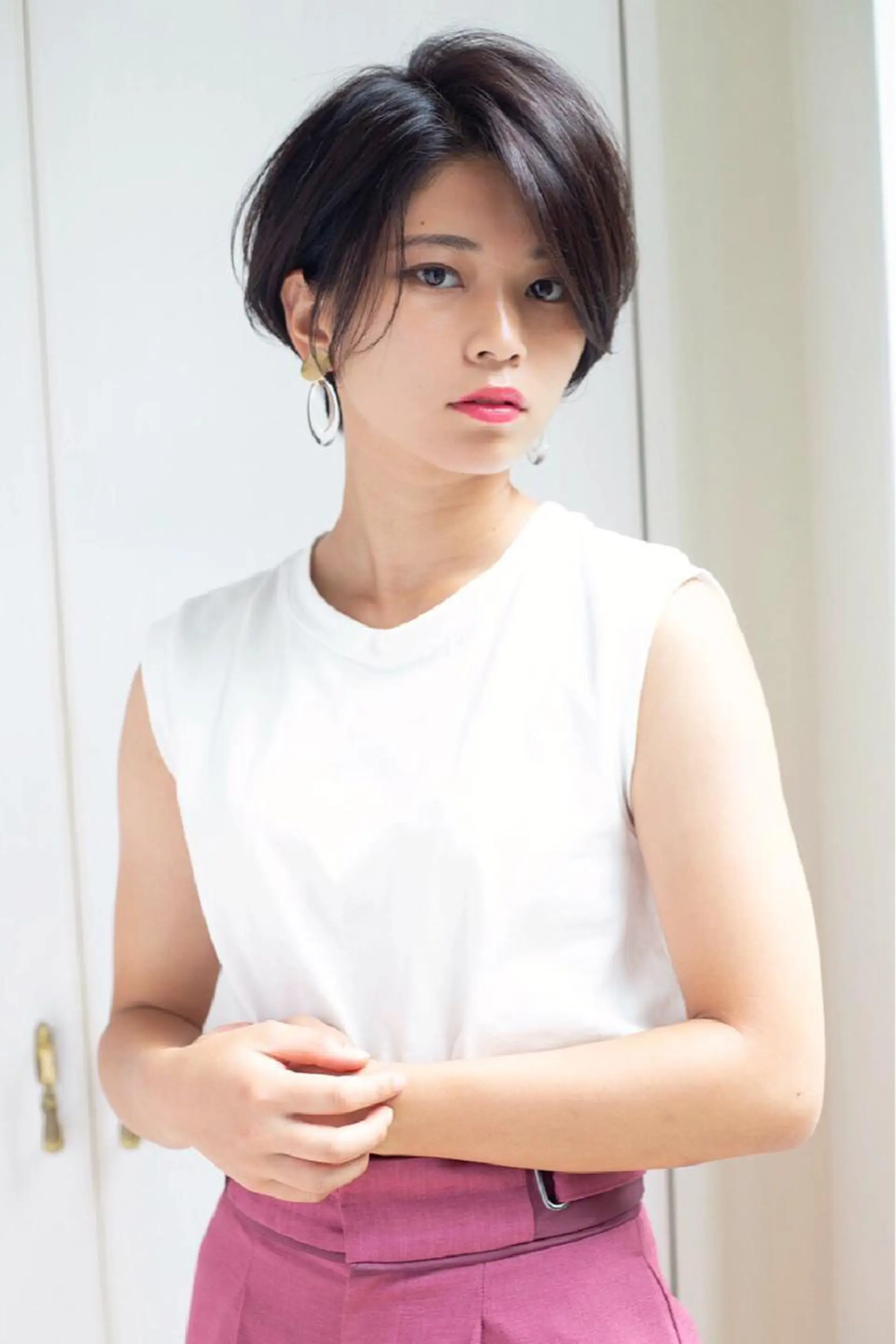 ショート ハンサムショート ショートヘア 似合わせ/小顔カット 🔷山方直也のヘアスタイル