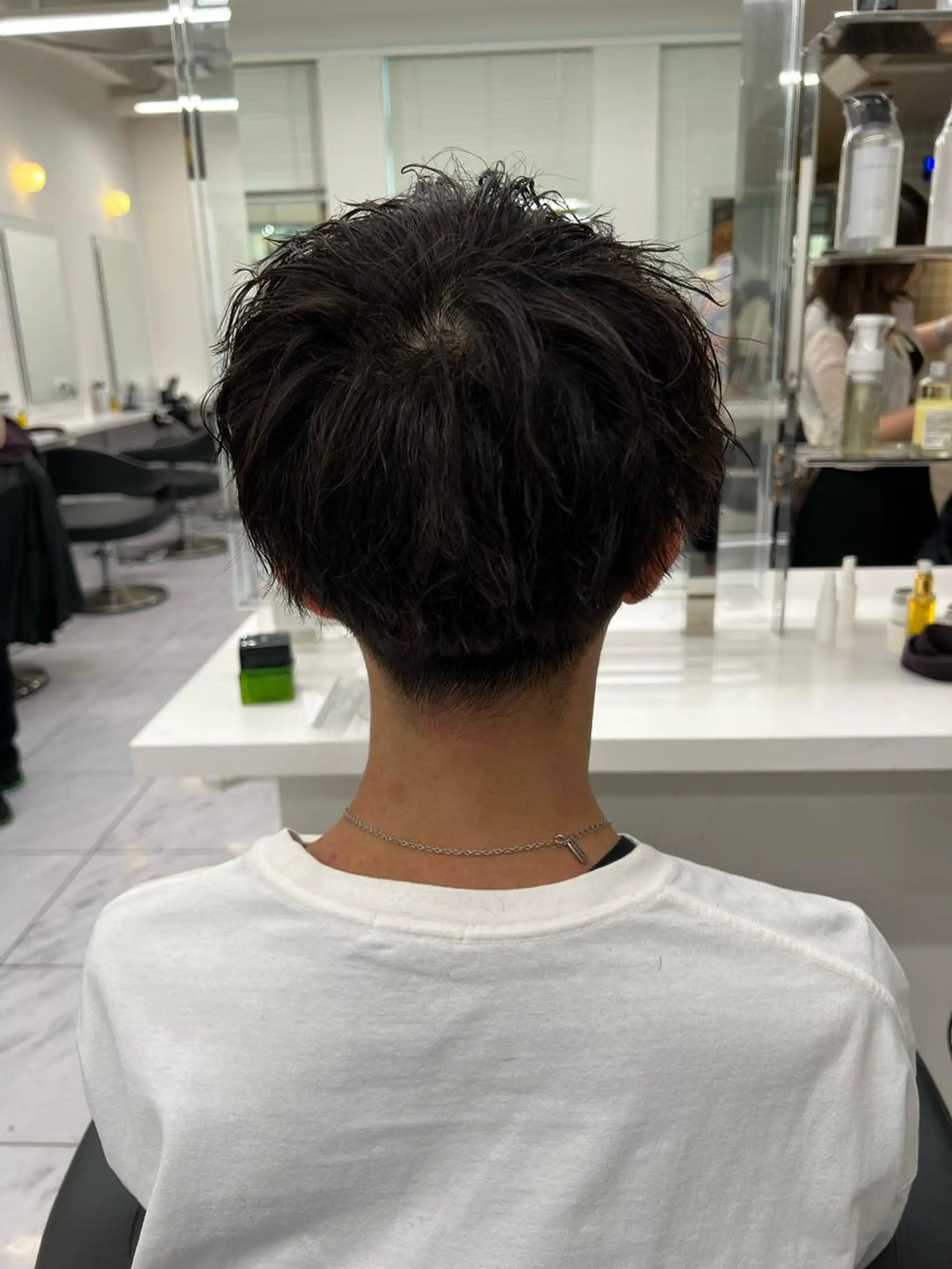 ショート カラー パーマ メンズ カット ヘアカラー トリートメント ヘッドスパ ヘアセット トレンド/レイヤー うる艶🪞CANDYのヘアスタイル