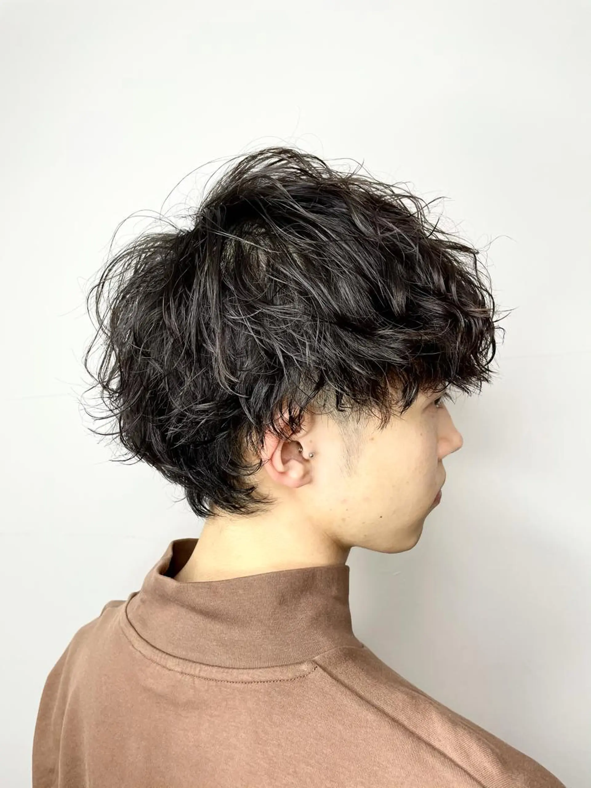 ミディアム ミディアムパーマ 渋谷 メンズヘア⭐️ タニグチヨシユキのヘアスタイル