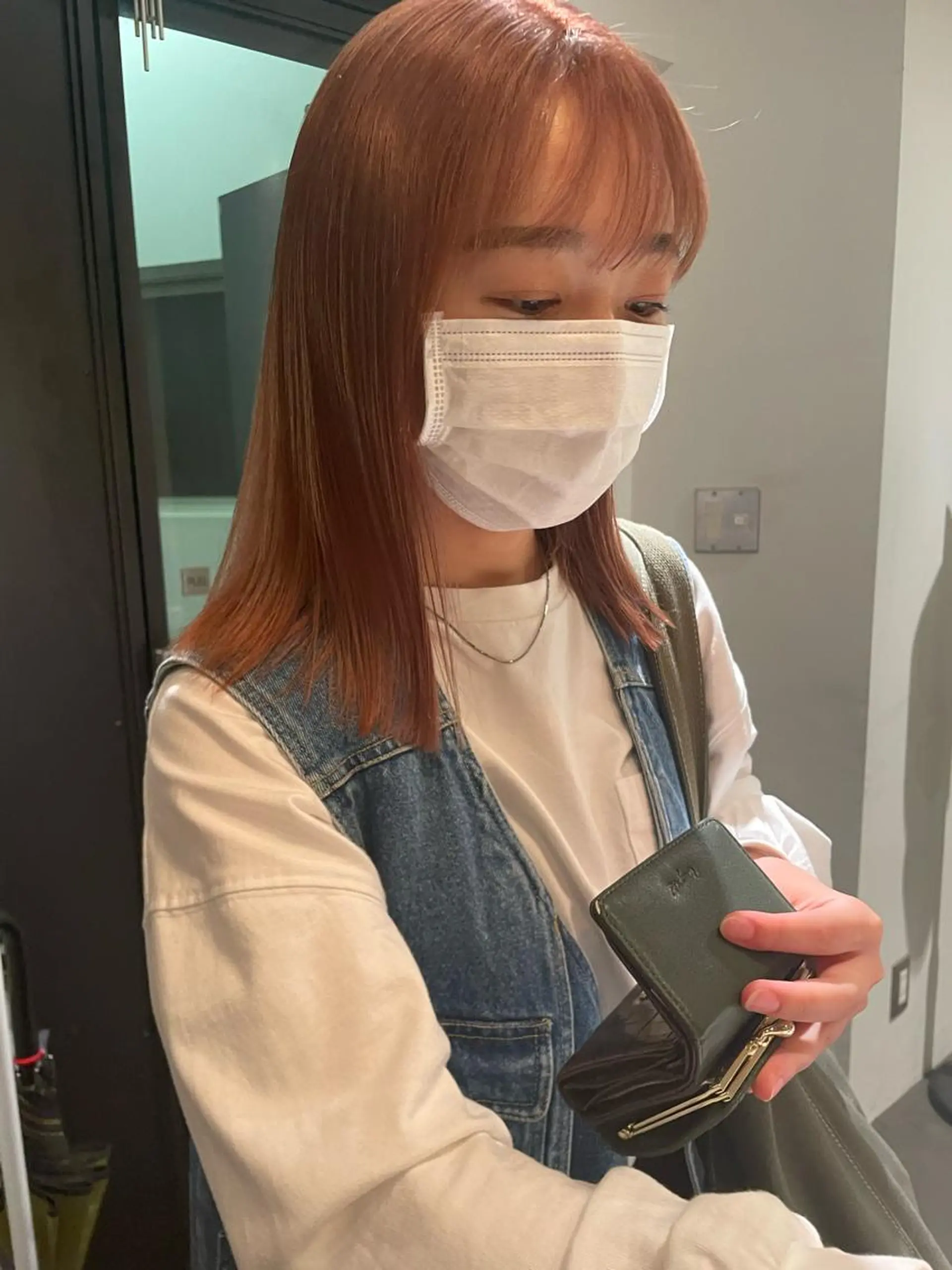 セミロング カラー classic 新横浜所属・大人girly🛋️ 🤍yukakoのヘアスタイル