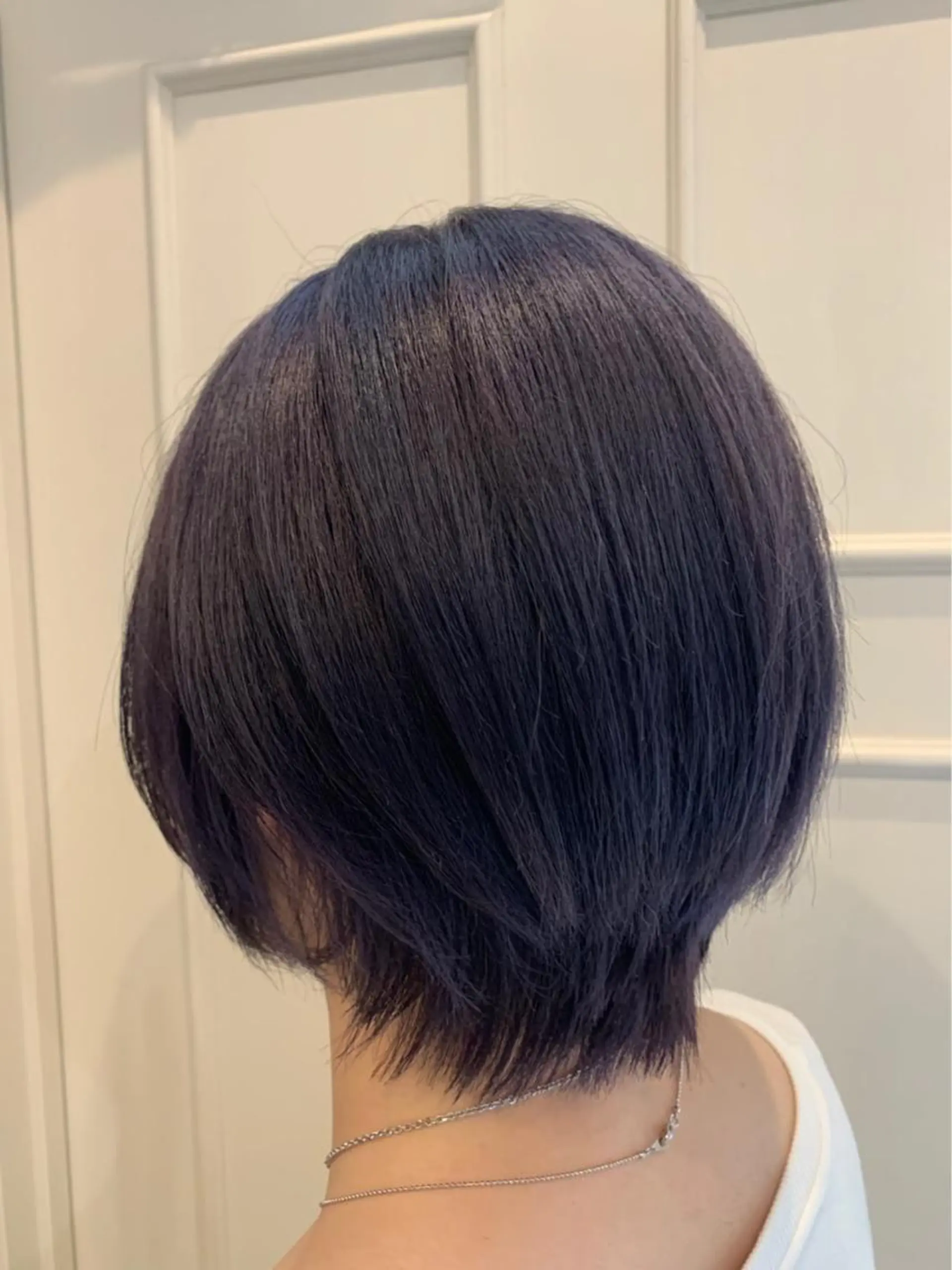 ショート カラー アッシュ ラベンダーカラー ラベンダーアッシュ 🫟Blanco🫟 Color&Careのヘアスタイル