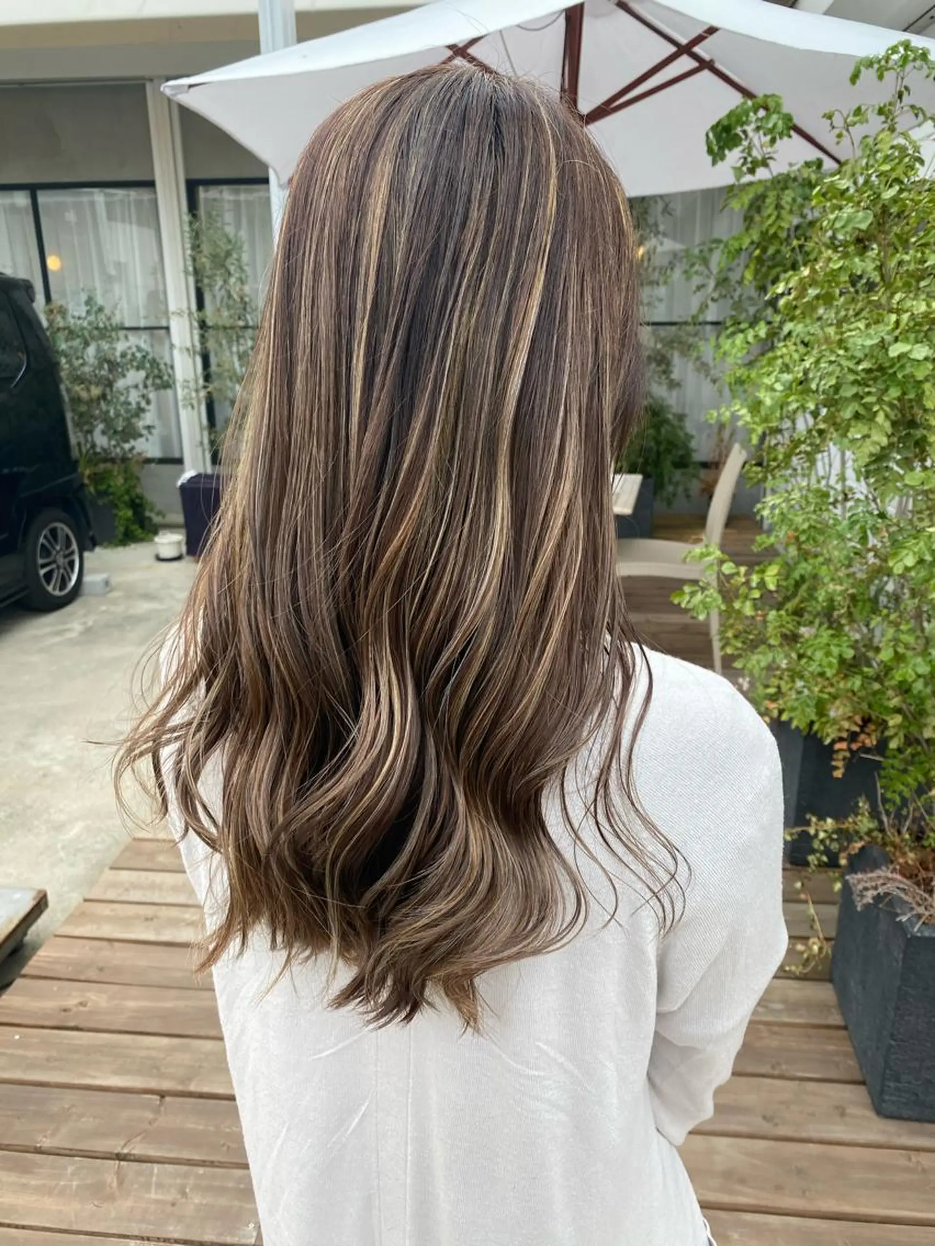 ロング カラー Chere  by AVANCE.所属・鍵谷 公宏のヘアスタイル