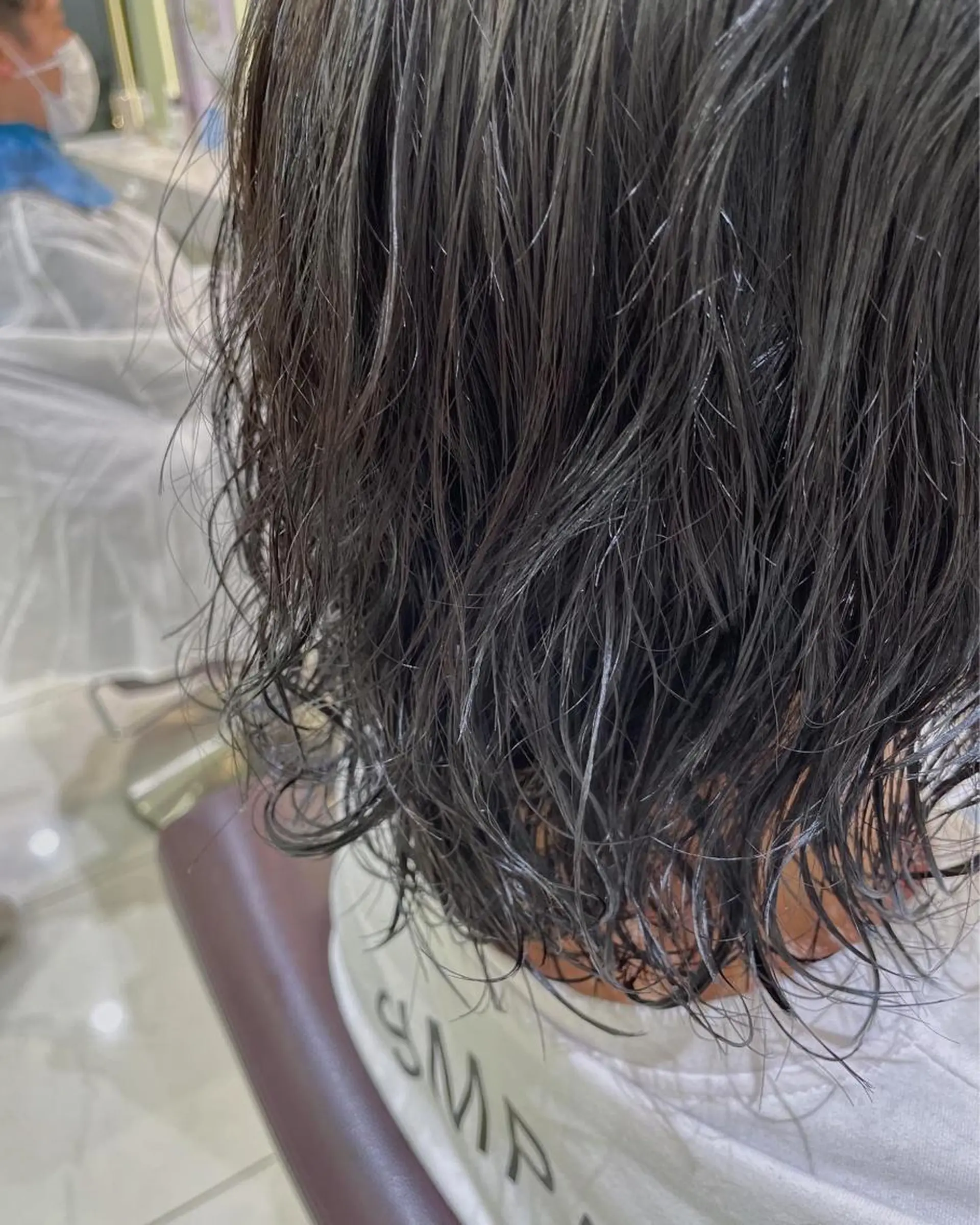 ミディアム パーマ ミディアムパーマ ヘアセット/髪質改善 🌿 長 若奈のヘアスタイル