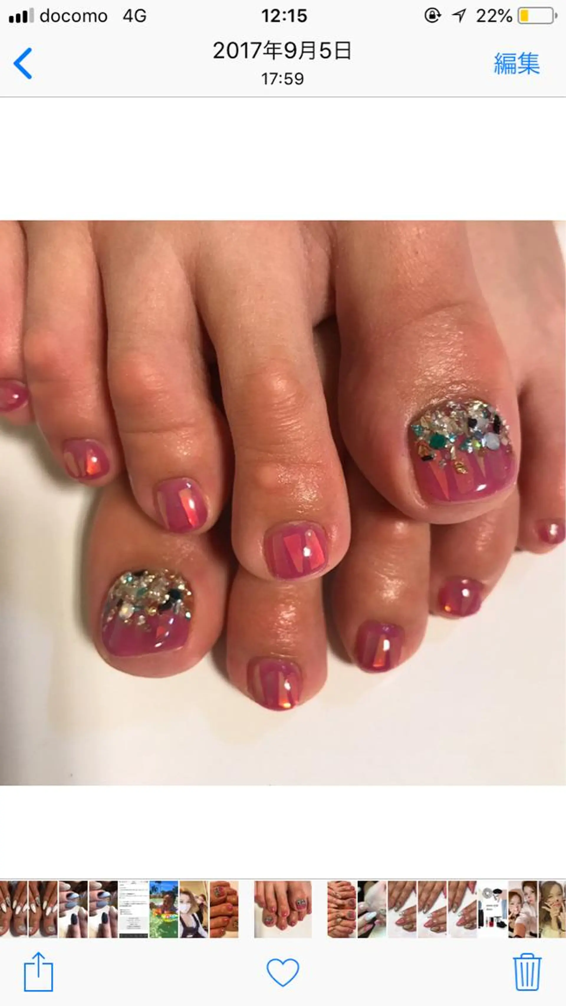 ネイル ハンドネイル 山本 志乃美のネイルデザイン