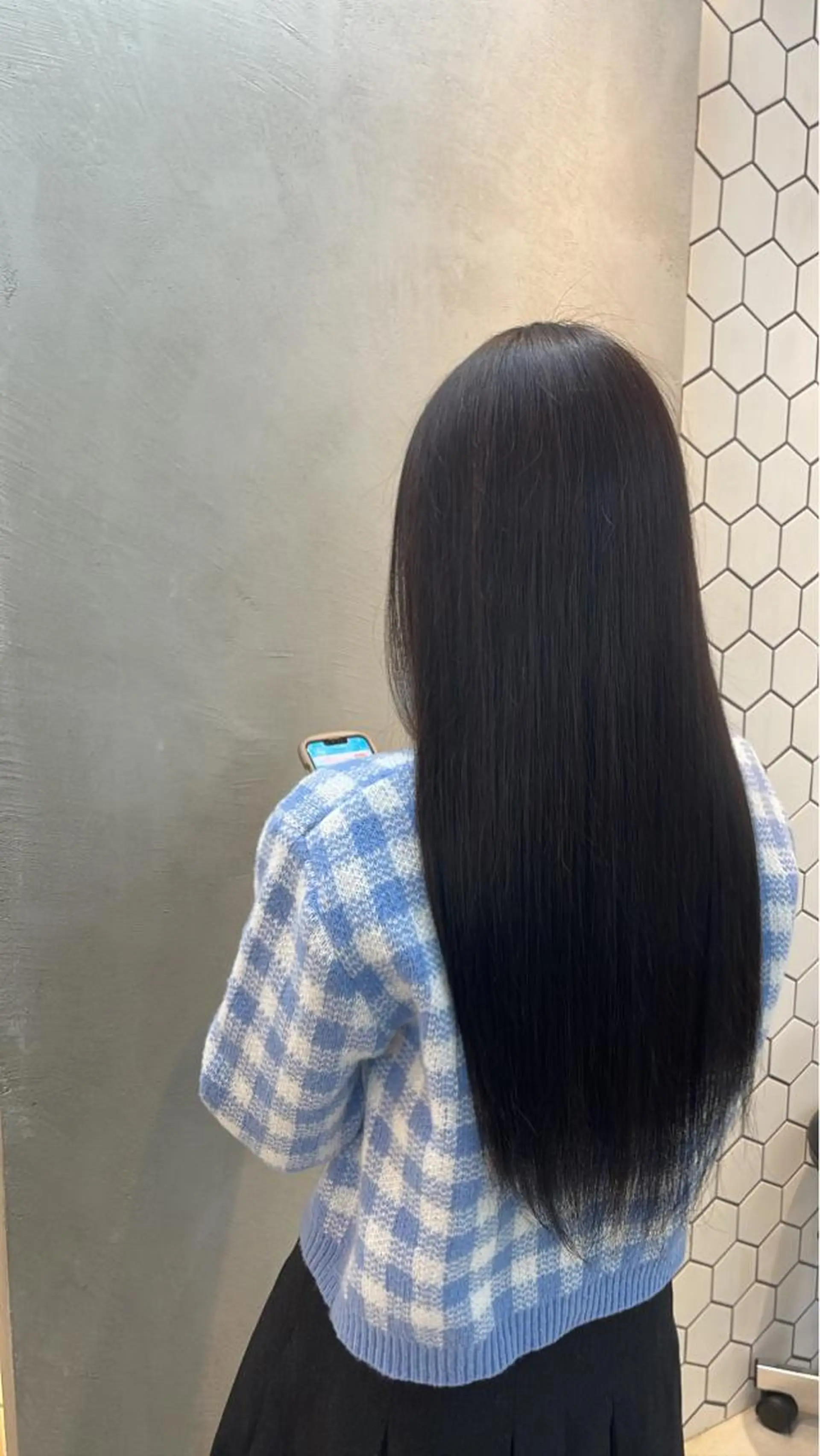 カラー TENSHO ハイトーンレイヤーのヘアスタイル