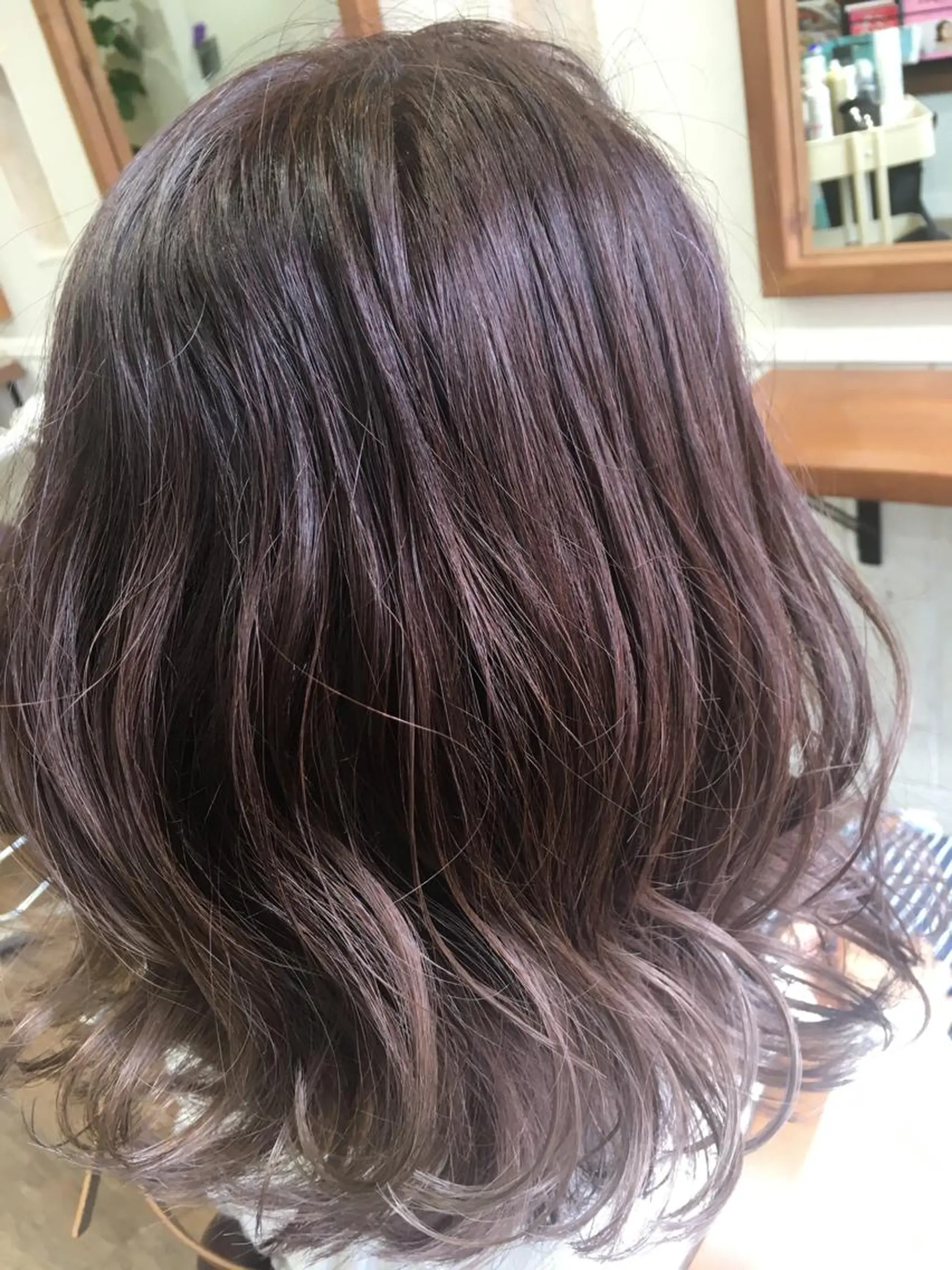 カラー ブリーチ毛縮毛矯正 👑山口のヘアスタイル